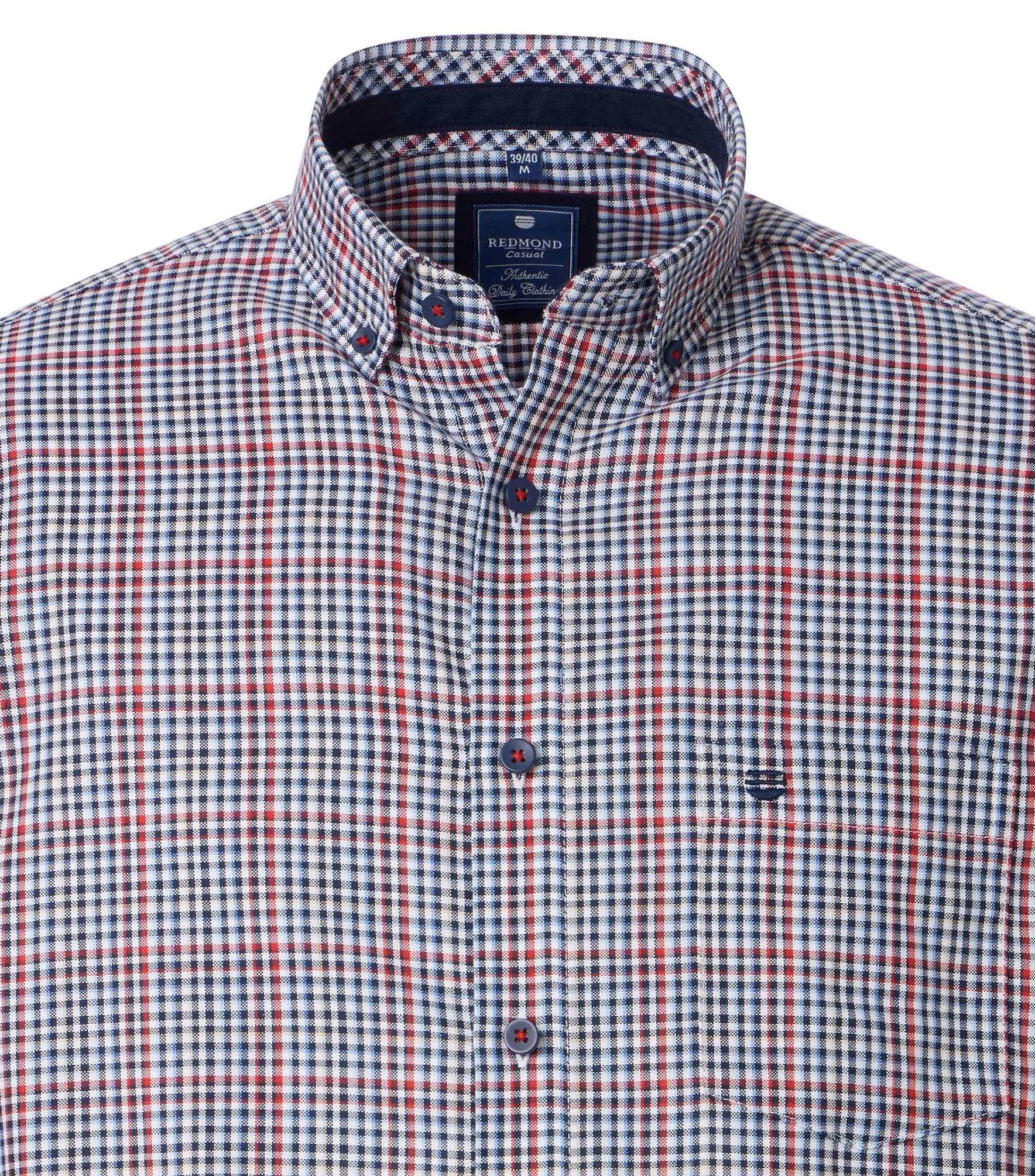Redmond Langarmhemd 251060111 Button-Down-Kragen