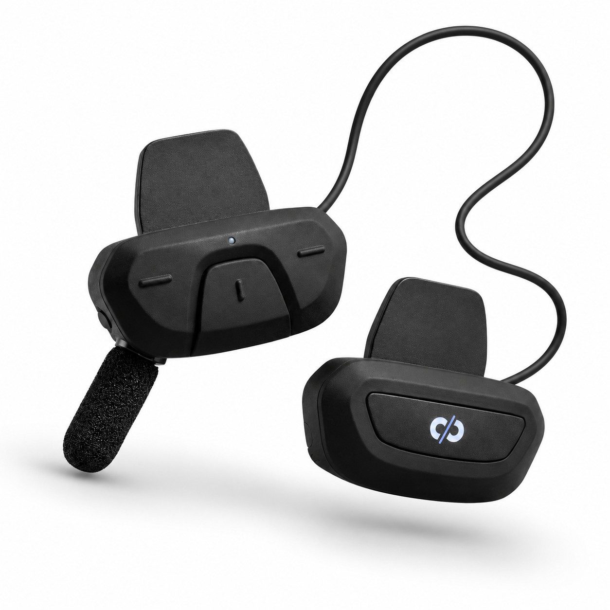 @tec Supertooth ROAMEE Bluetooth® Helm Headset mit Open-Ear-Technologie Bluetooth-Kopfhörer (Google Assistant, Siri, Musik & Anrufe beim Radfahren, Skifahren oder Outdoor genießen)