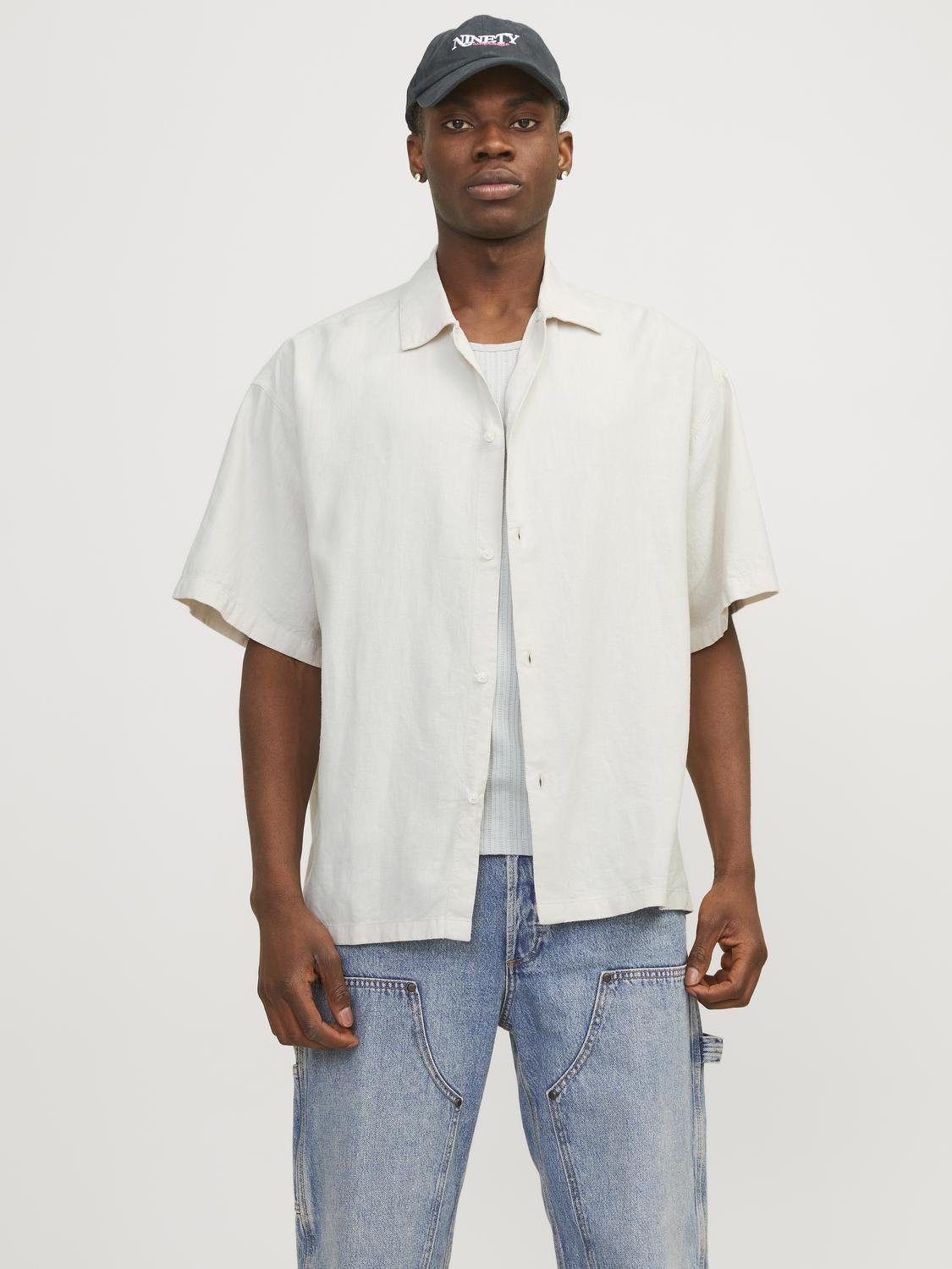 Jack & Jones Kurzarmhemd JORFARO LINEN günstig online kaufen