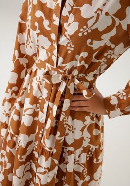 Aniston CASUAL Blusenkleid mit graphischem Blumendruck - jedes Teil ein Unikat - NEUE KOLLEKTION