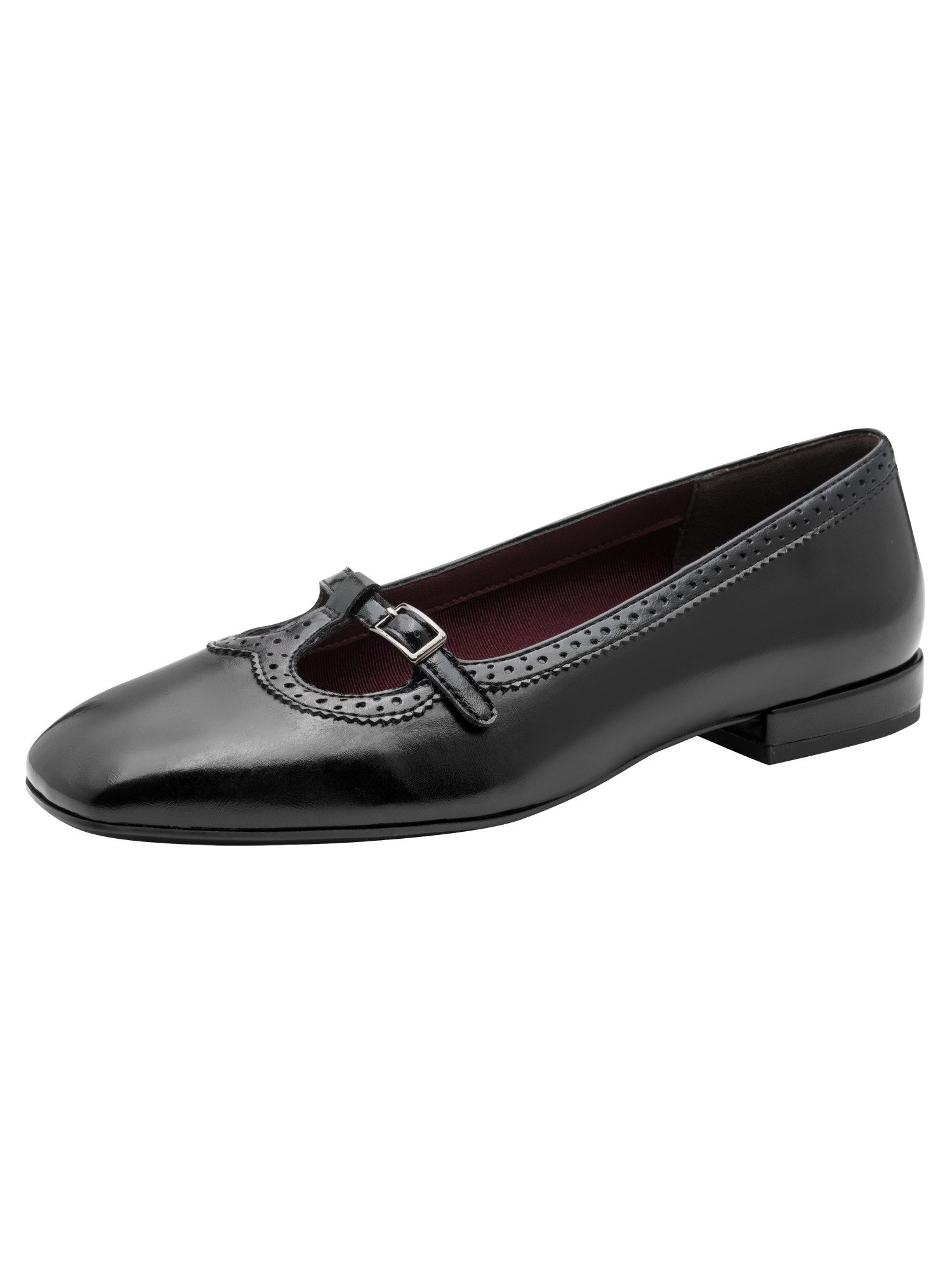 Tamaris ANTIslide, TOUCH-IT mit Blockabsatz Blockabsatz Riemchenballerina ANTIslide