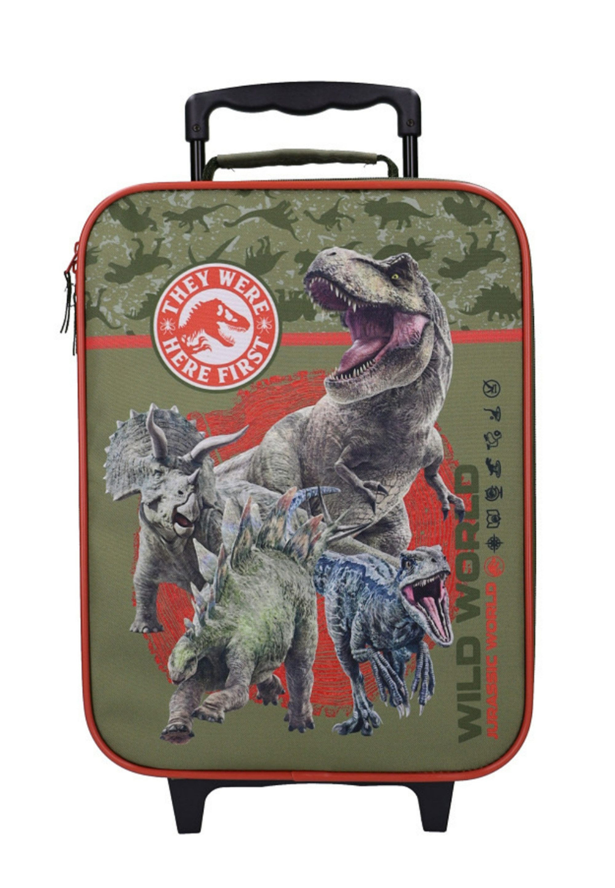 Vadobag Trolley, mit coolem Jurassic World-Motiv