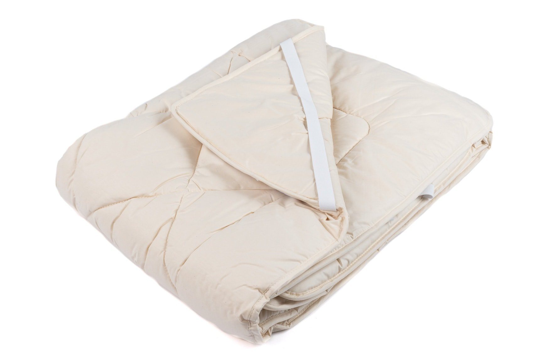 Ritter Decken Bettdecke, Kopfkissen + Topper Schurwollauflage mit Eckspanngummis