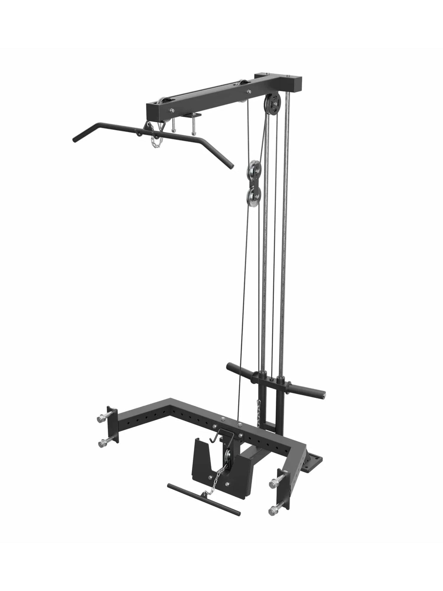 Power Rack R8-Latzug mit Rudereinheit, 66 kg Eigengewicht