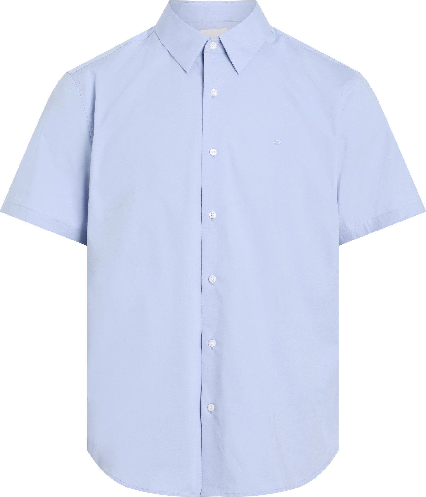 Calvin Klein Kurzarmhemd SS SOLID STRETCH CLASSIC SHIRT in Unifarbe günstig online kaufen