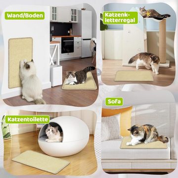 Lollanda Kratzbrett Sisal-Kratzteppich für Katzen, vielseitig einsetzbar, (1-tlg)
