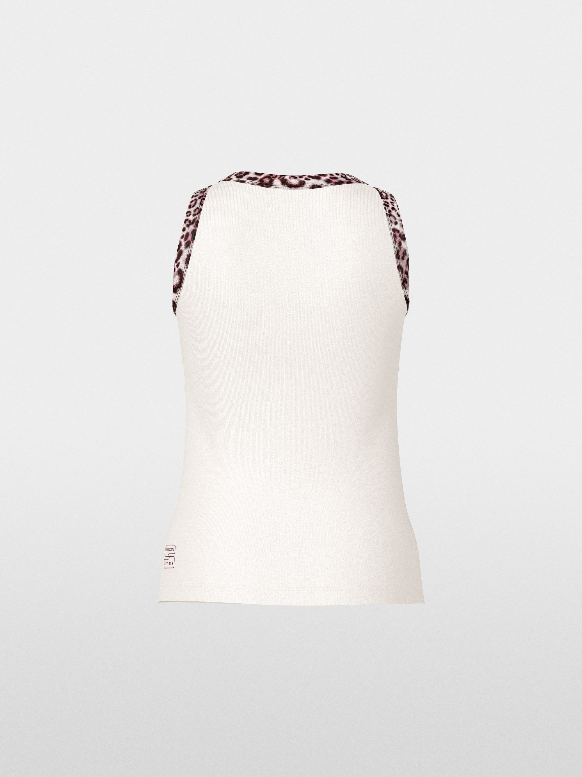 Marc Cain Blusentop Top mit Leo-Details - Regular Fit