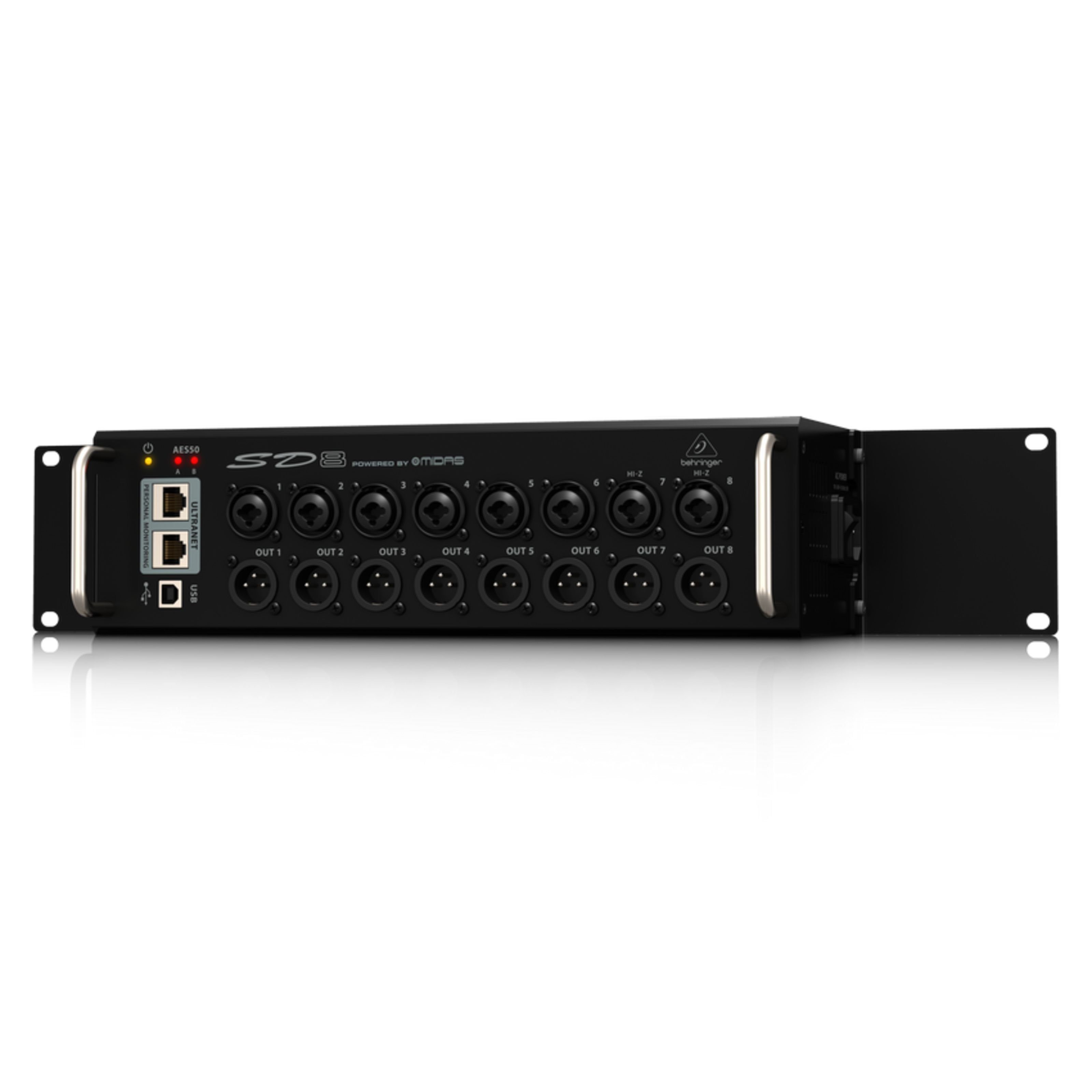 Mischpult, Behringer 8x8 Snake SD8 Digital Stagebox