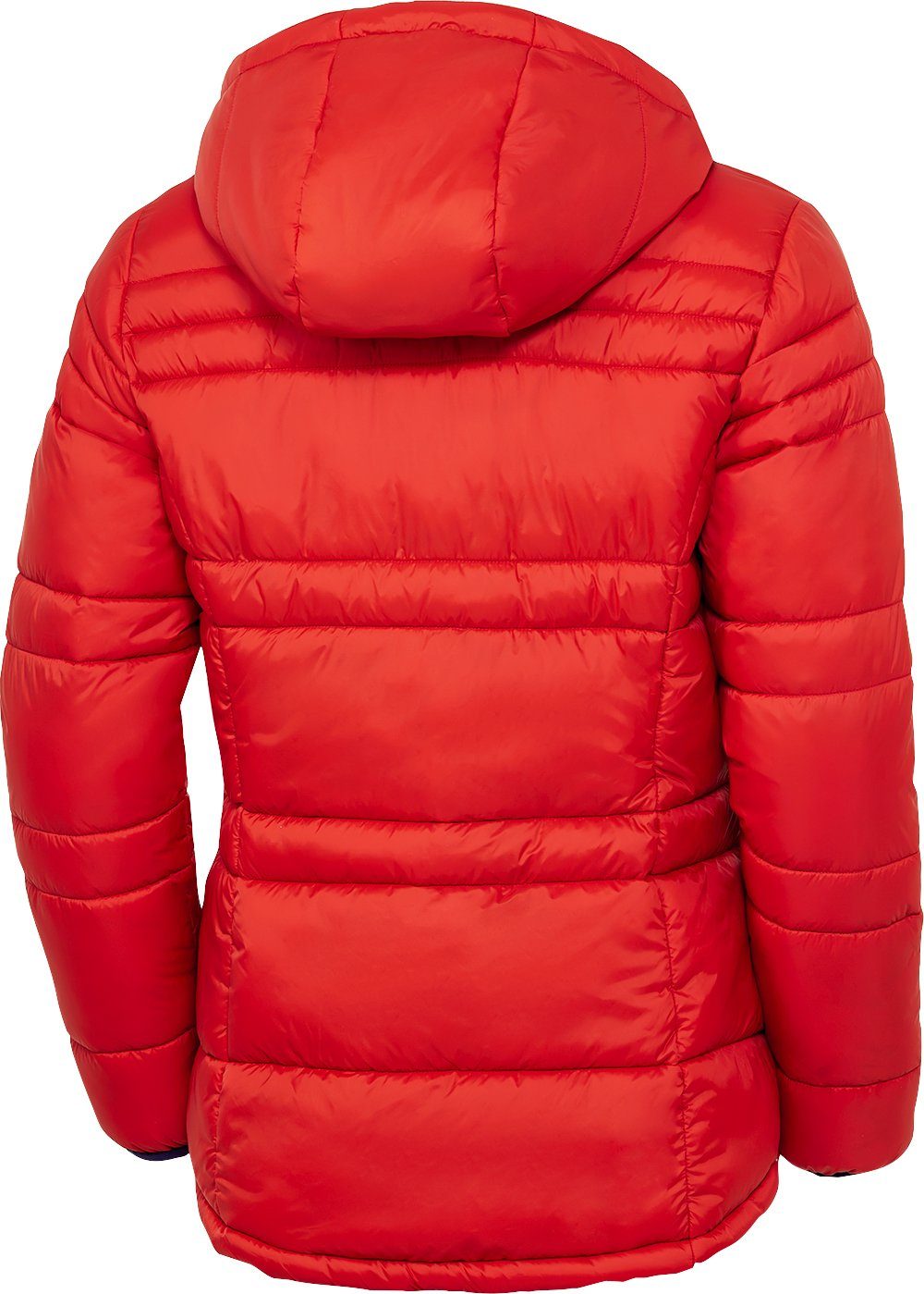 Nordcap Steppjacke hoher rot-orange Wärmeleistung mit