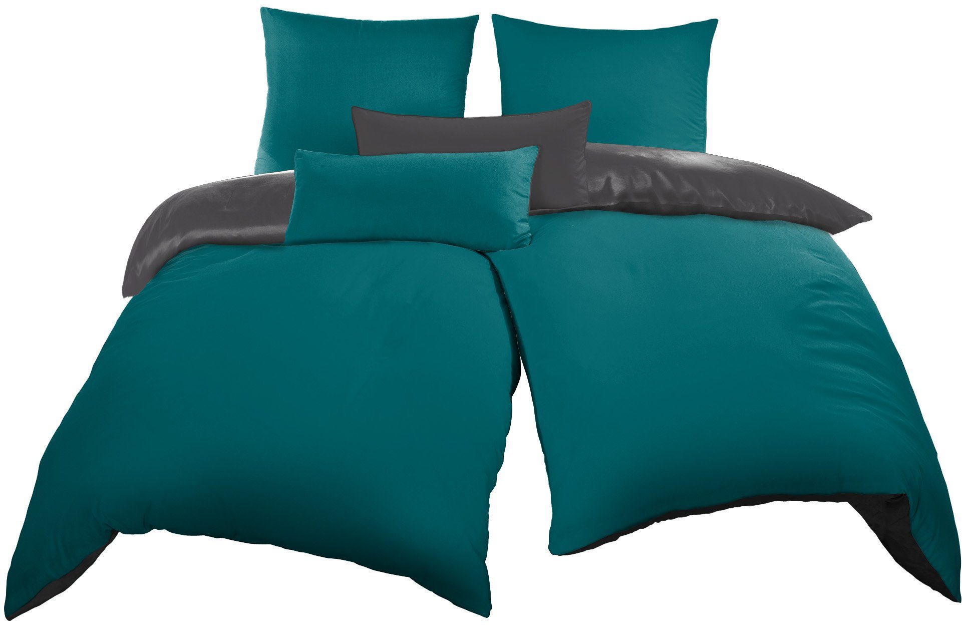 One Home Bettwäsche Doubleface, Mikrofaser, 6 günstig online kaufen