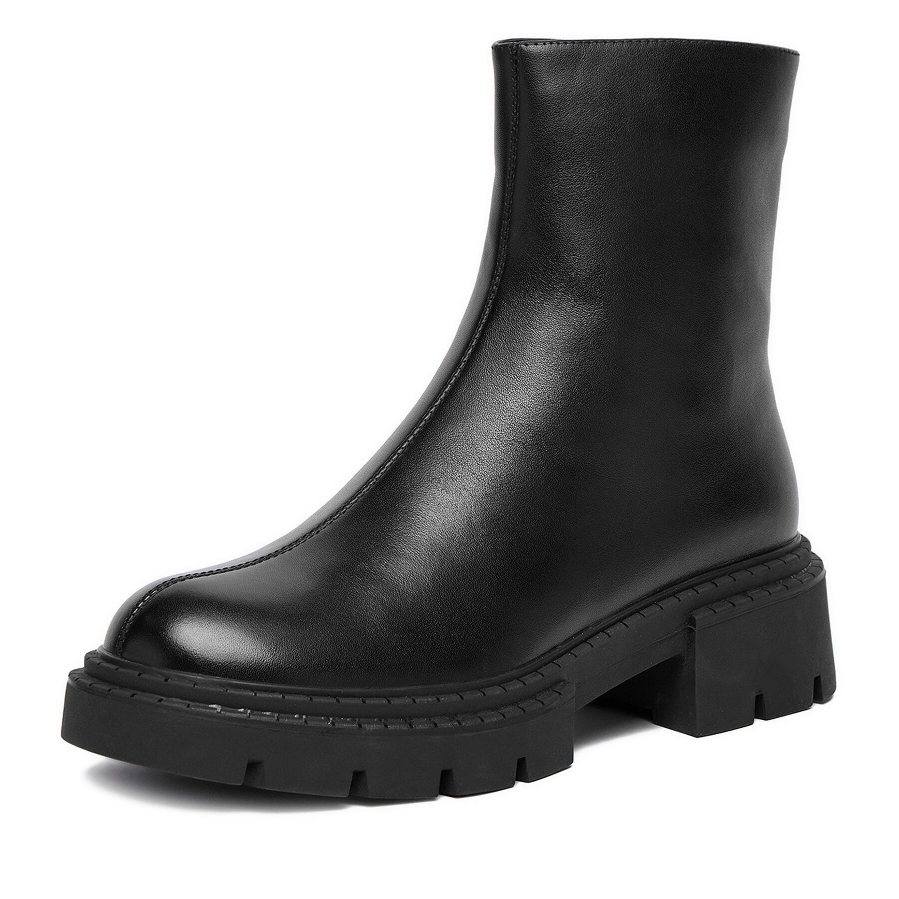 Badura Badura Damen Stiefeletten C-ANAHI-MX01415 Schwarz Stiefel