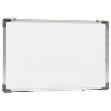 vidaXL Magnettafel Magnetisches Whiteboard Weiß 50 x 35 cm Stahl