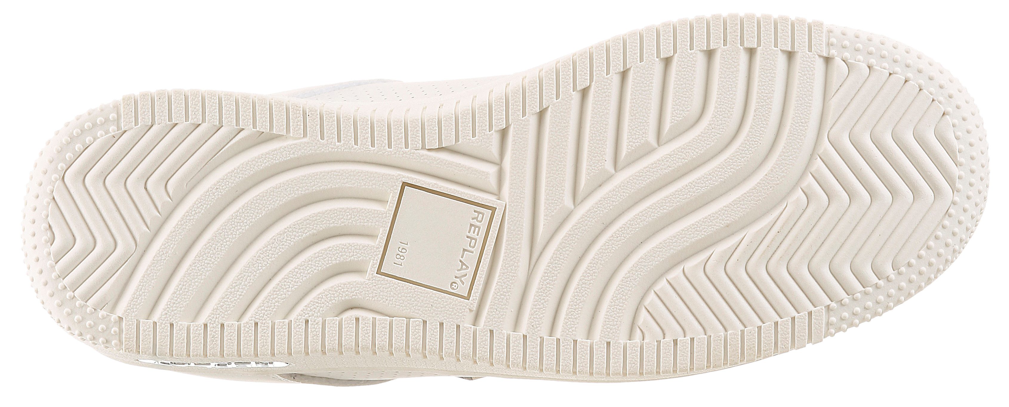 Replay Plateausneaker Halbschuh, Schnürschuh, Freizeitsneaker mit Label