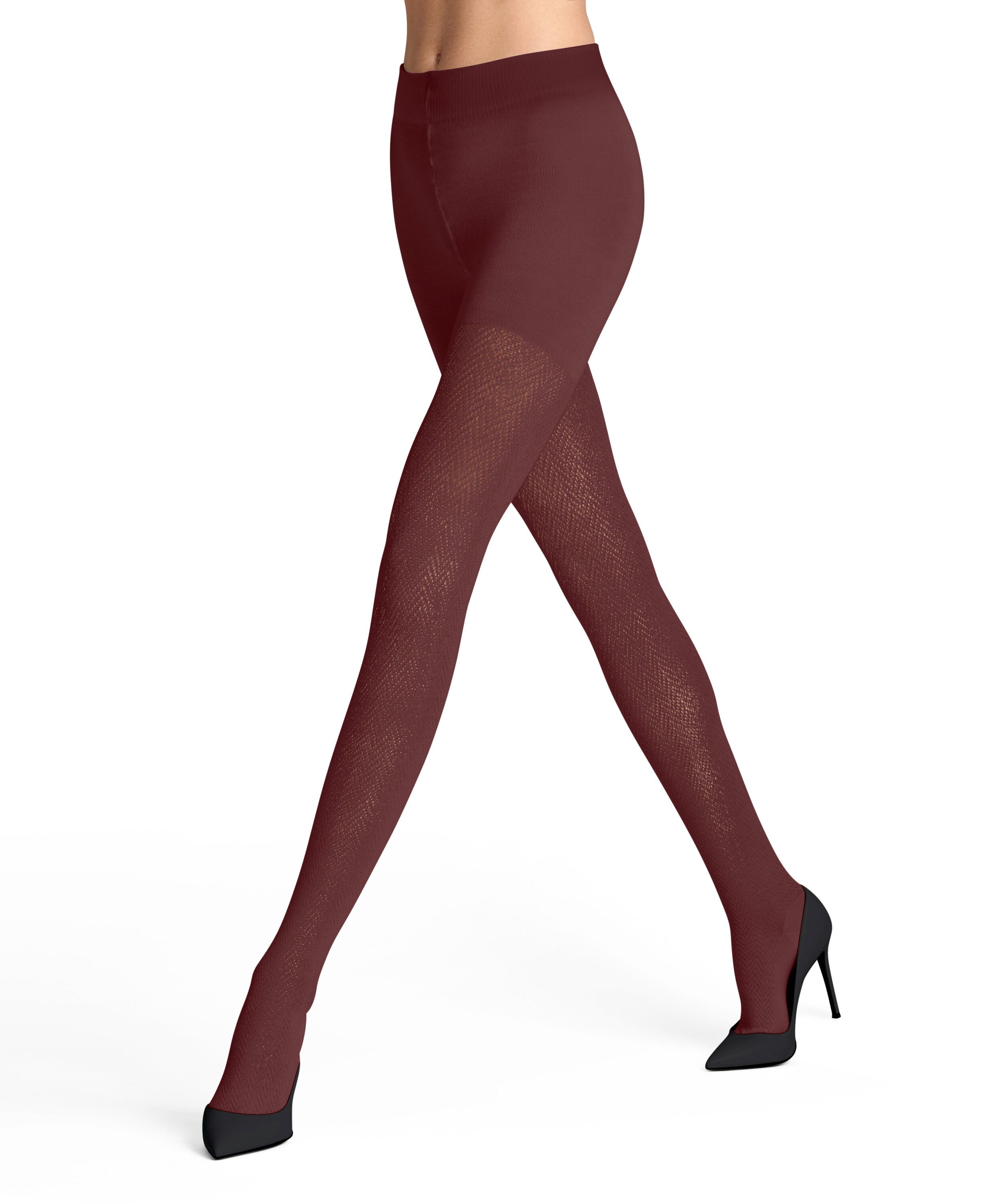 FALKE Strickstrumpfhose Fable Estate (1 St) mit Schurwolle
