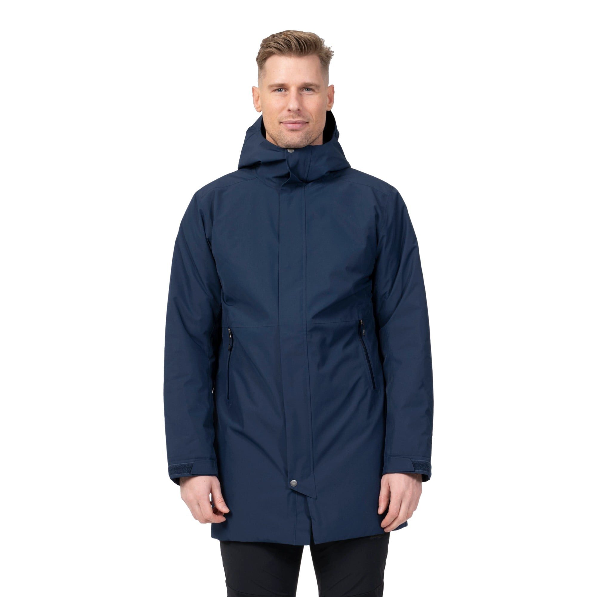 Bergans Wintermantel Urban Insulated Shell Coat (wasserdicht, winddicht, warm) navyblau