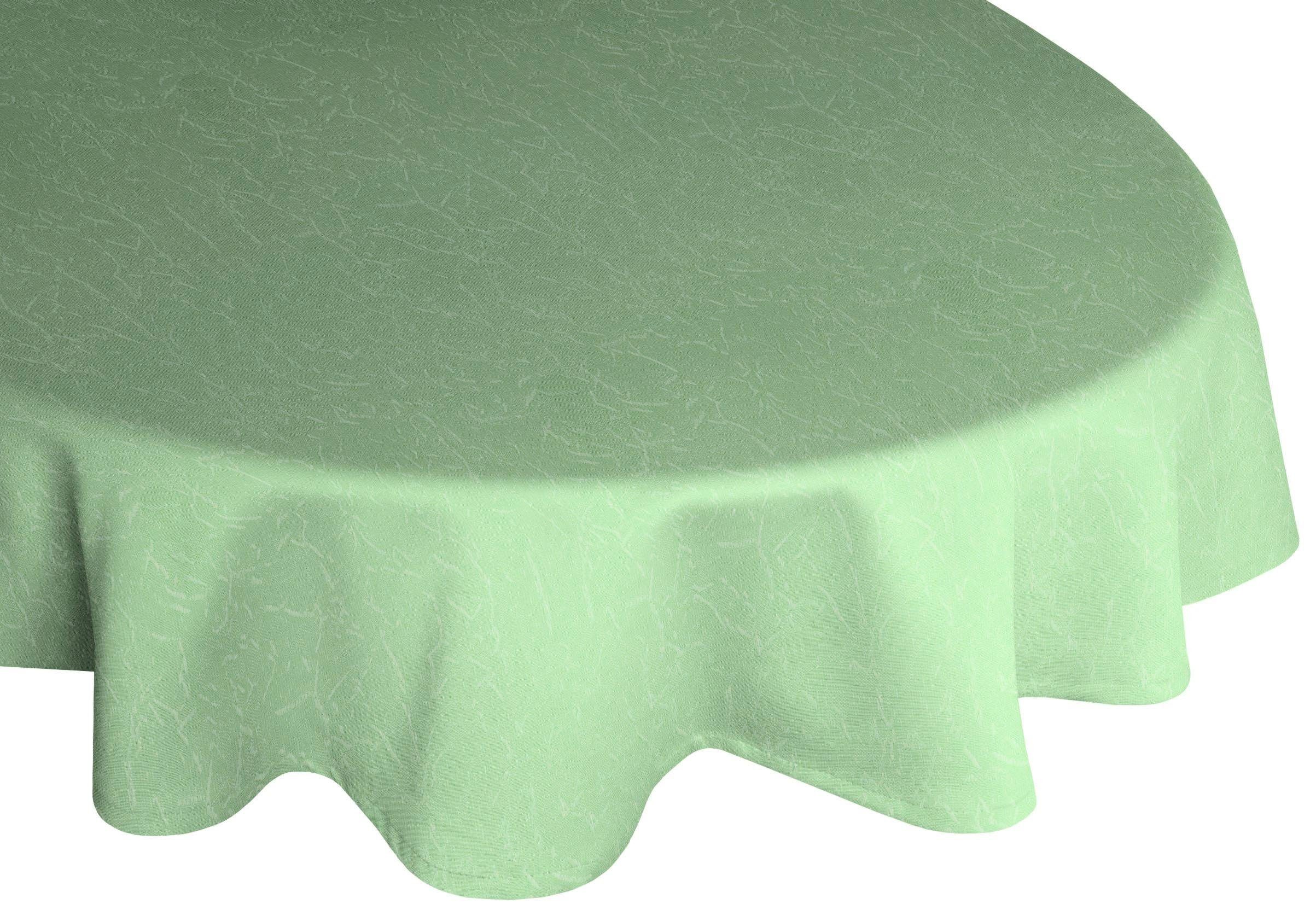 Wirth Tischdecke Lahnstein, oval grün