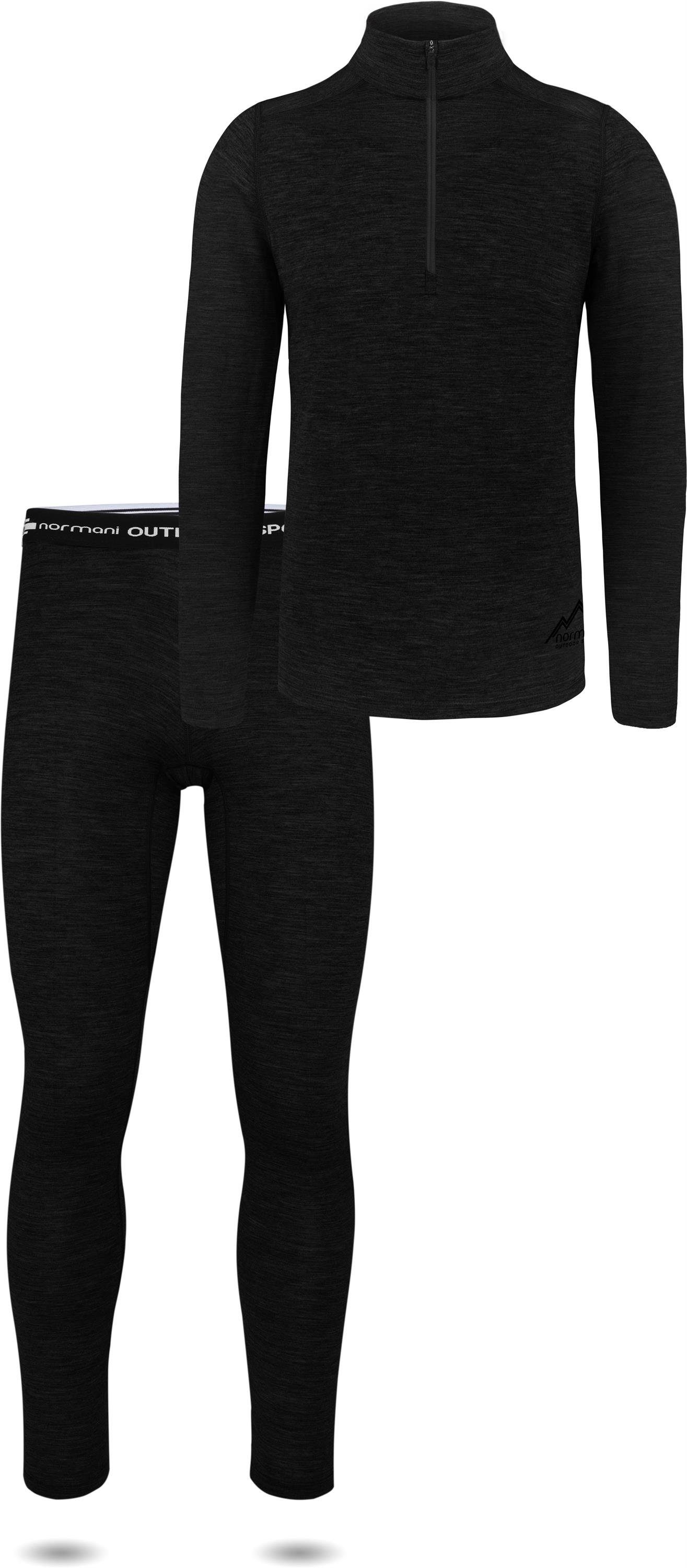 normani Thermounterhemd Herren Merino Langarmshirt und günstig online kaufen