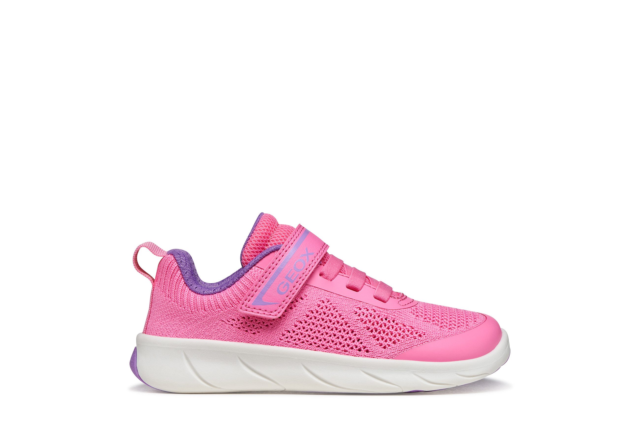 Geox J FOOT-RUN GIRL Barfußschuh Halbschuh mit Klettverschluss, Größenschablone zum Download