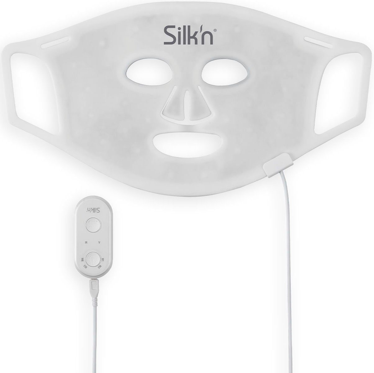 Face Mask LED Gesichtsmaske 100, 4 Silk'n LED mit Kosmetikbehandlungsgerät Lichtfarben