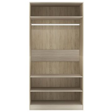 vidaXL Kleiderschrank Kleiderschrank Sonoma-Eiche 100x50x200 cm Holzwerkstoff (1-St)