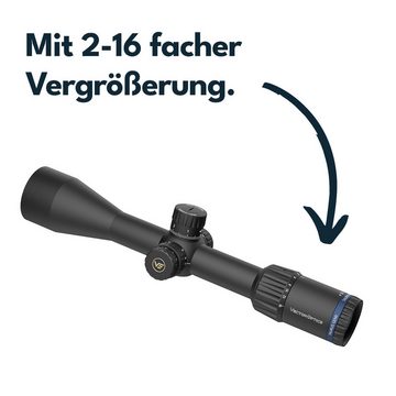 Vector Optics Vector Optics SCOM-43 Taurus 2-16x50 HD SFP Zielfernrohr (Ideal für Jagd, Sport und Airsoft)