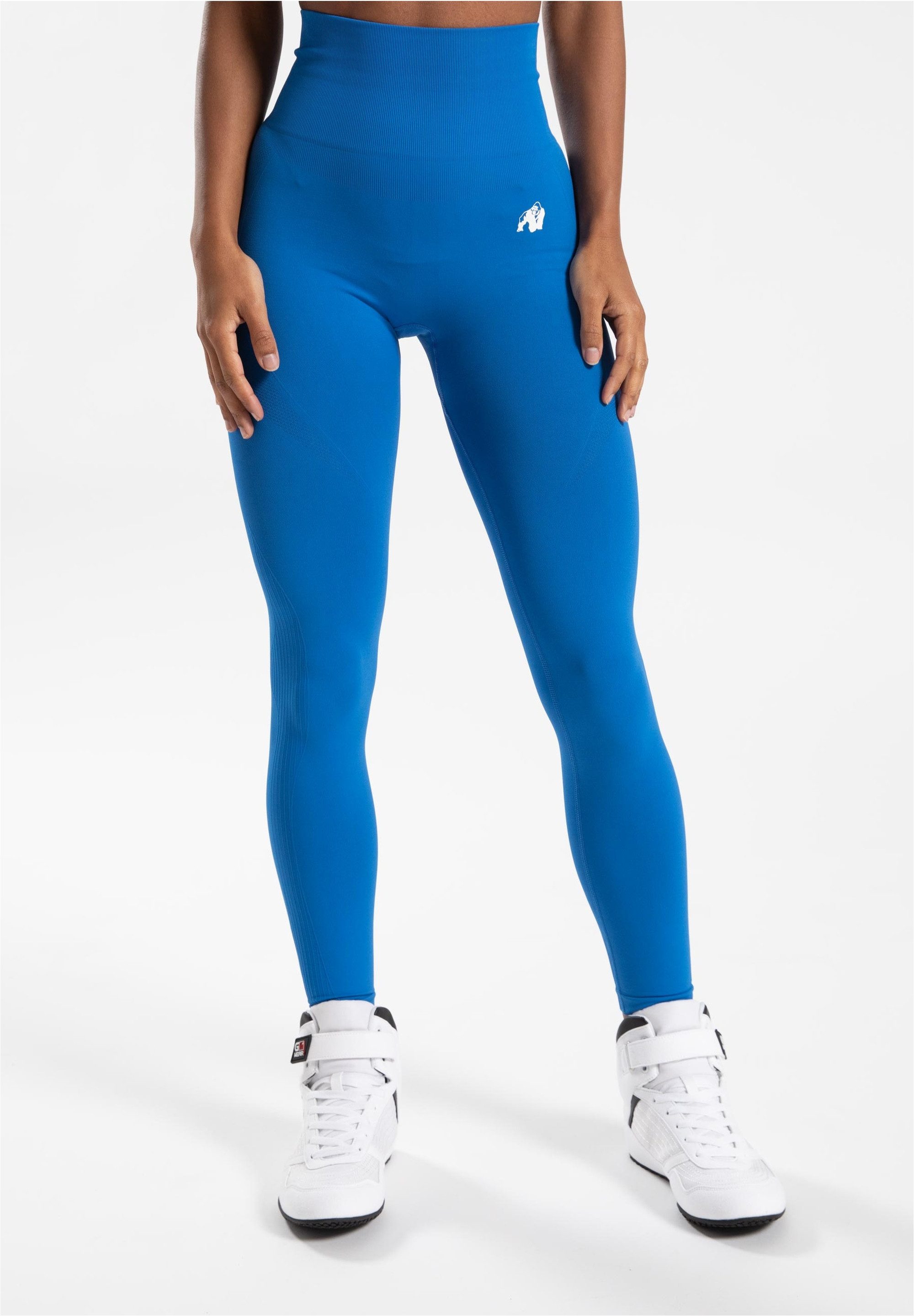 Gorilla Wear Sporthose Olivia Seamless mit hohem Bund