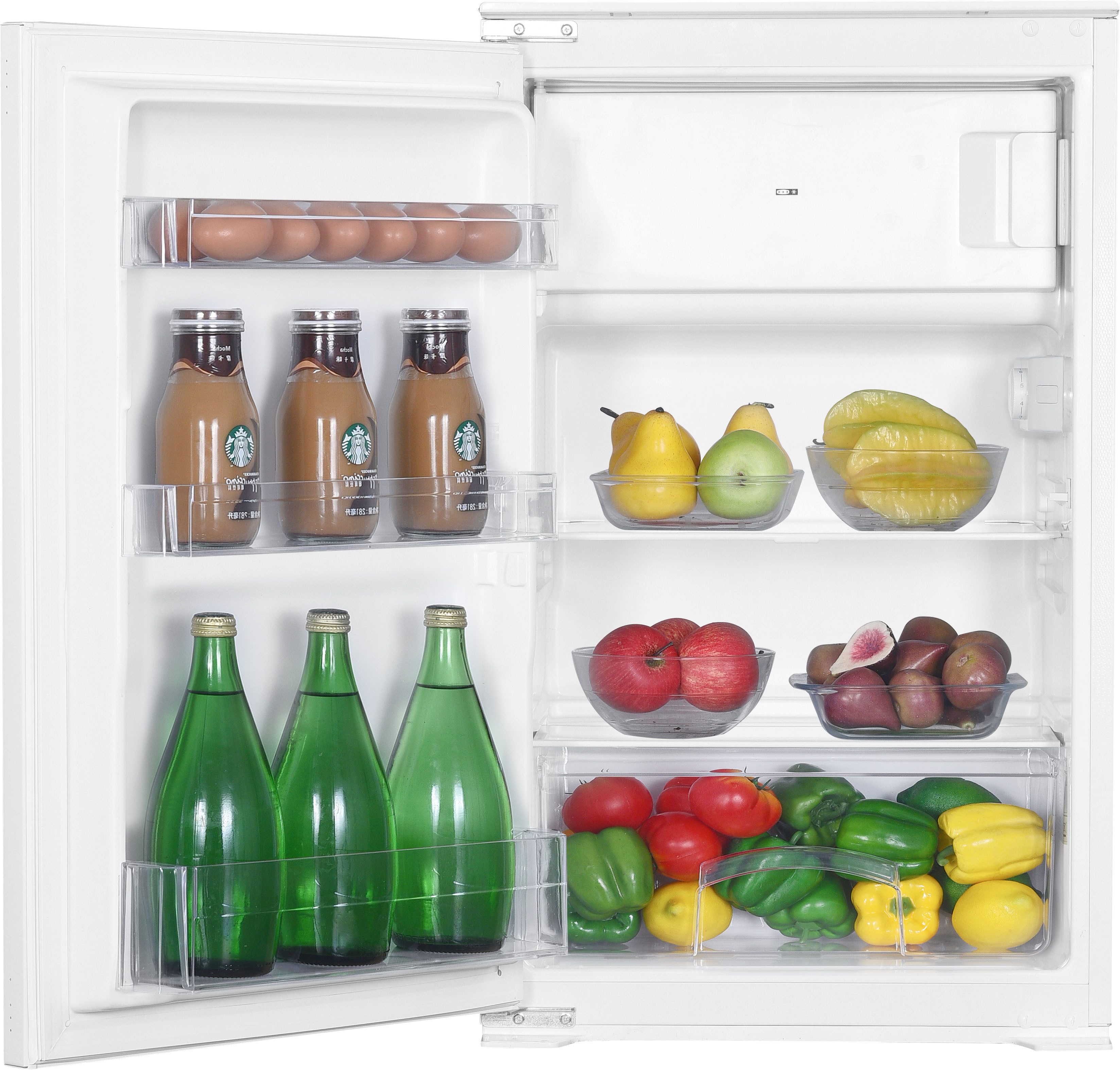 Flex-Well Küchenzeile Vintea, 60 cm breit, 200 cm hoch, inklusive Kühlschrank