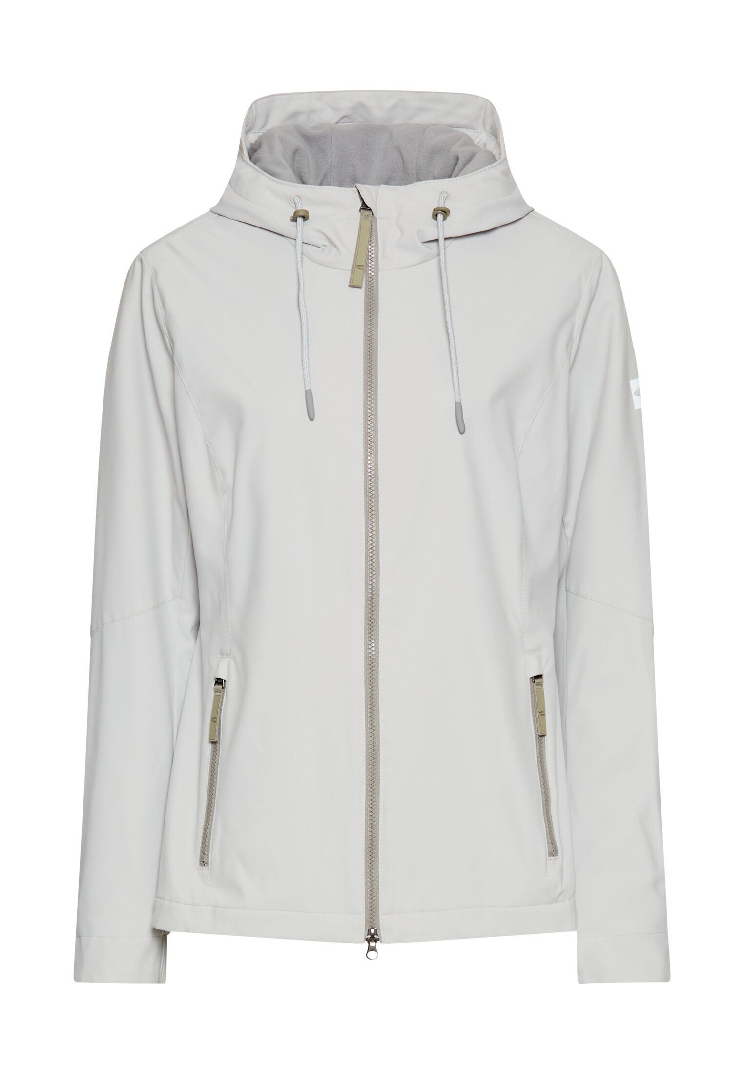 camel active Funktionsjacke mit abnehmbarer Kapuze Markenlogo günstig online kaufen