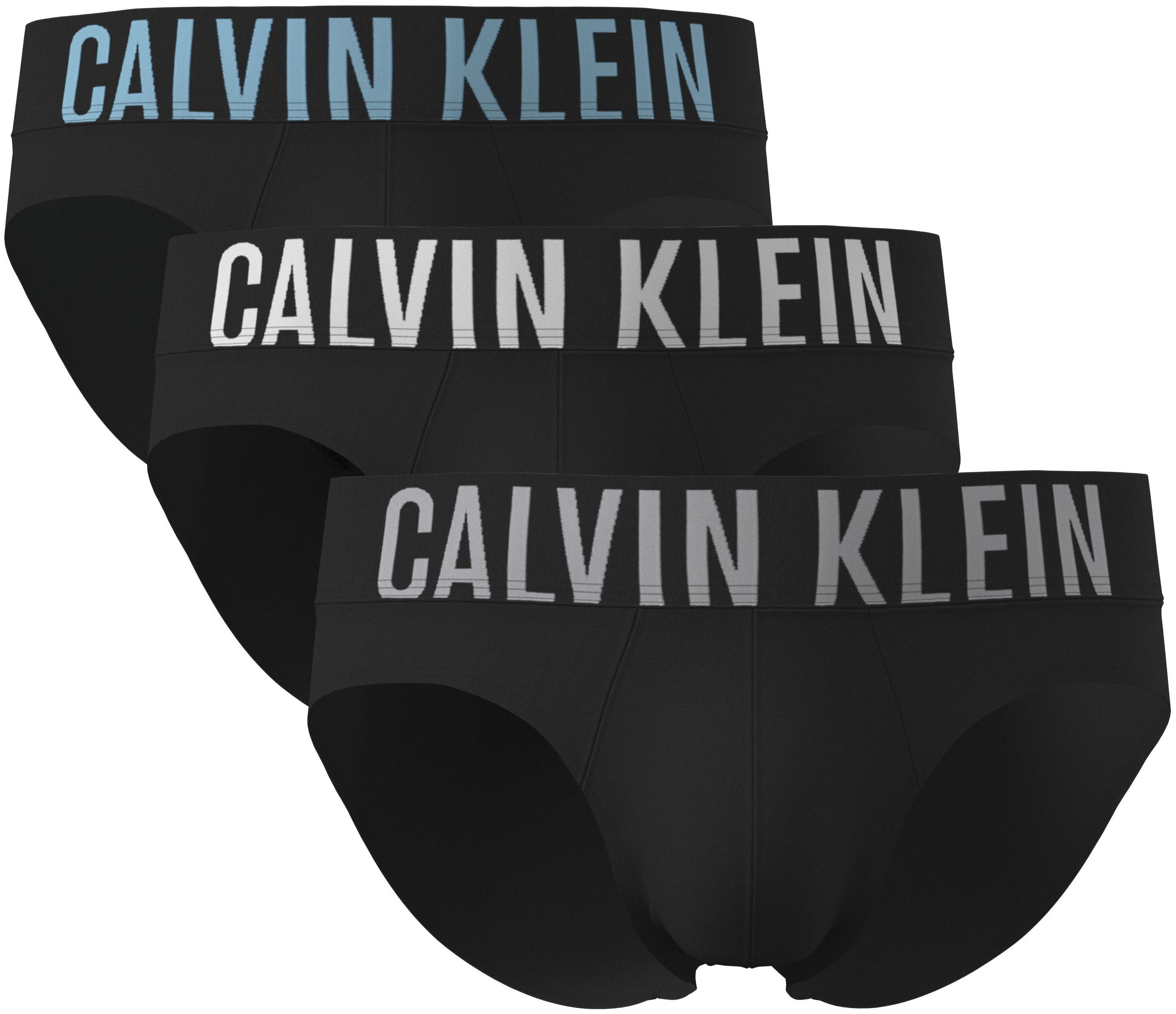 Calvin Klein Underwear Hipster HIP BRIEF 3PK (Packung, 3-St., 3er) mit Logo-Stretchbund