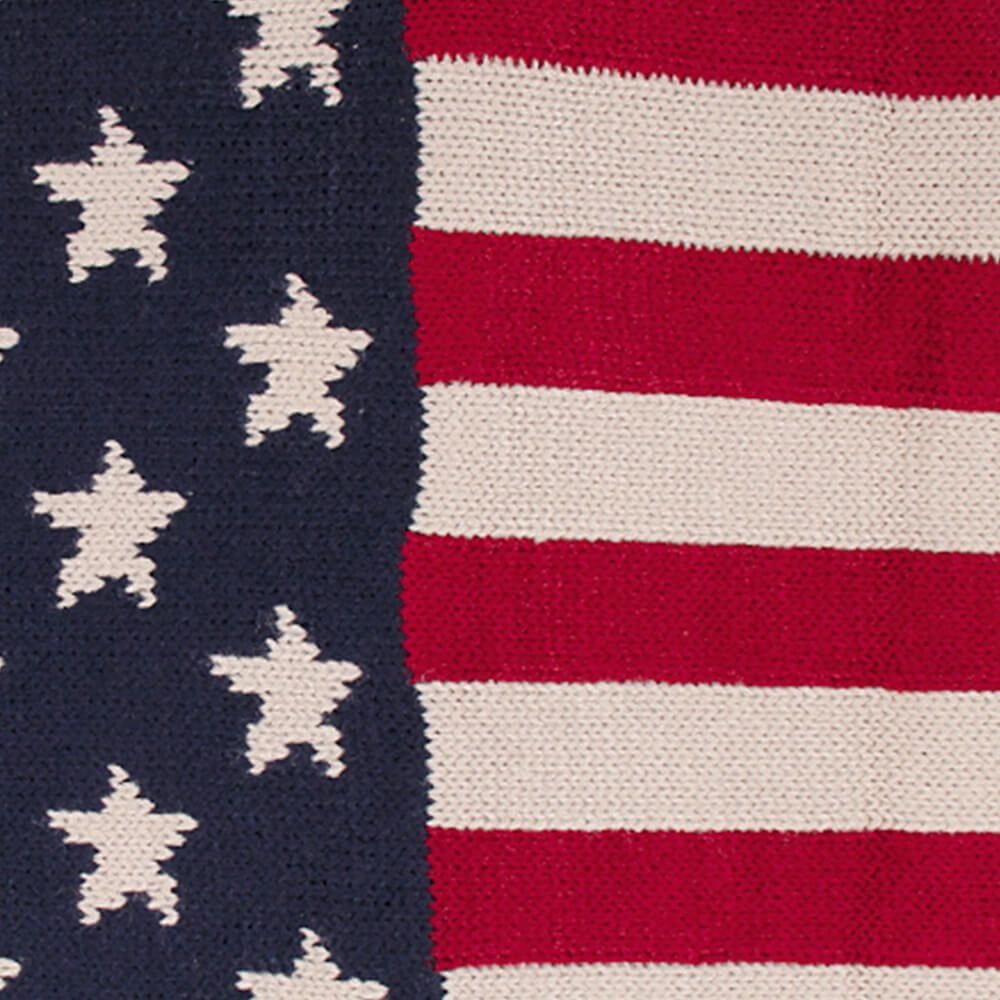 Tini - Shirts Strickschal Weicher Strickschal Loopschal : Usa Flagge günstig online kaufen