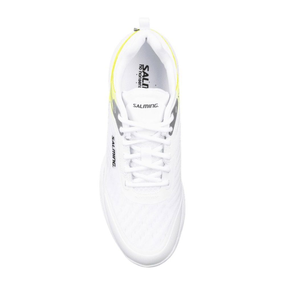SALMING Hallen-Indoorschuhe Fusion Pro Stabilität weiss/gelb Herren Badmintonschuh
