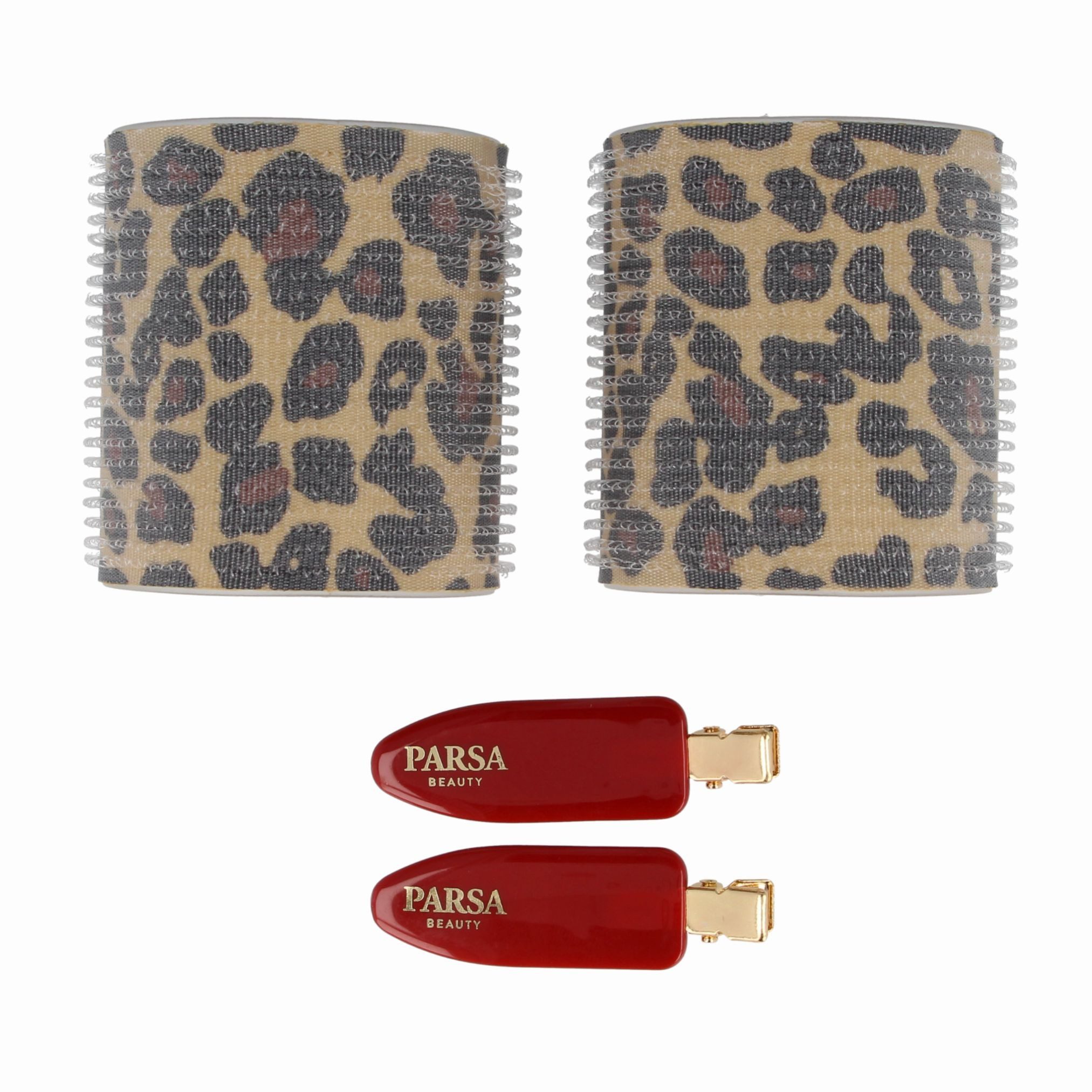 PARSA Beauty Haarbürsten-Set Hair Hero Dream Volume Lockenwickler Set mit Clips, 4-tlg.