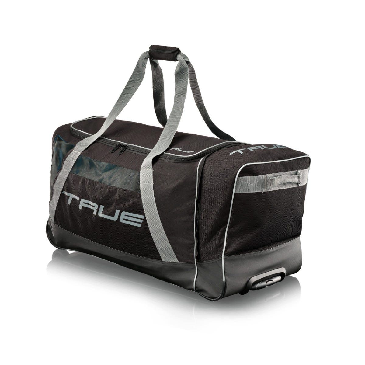 TRUE Hockeytasche Rolltasche TRUE schwarz/weiss