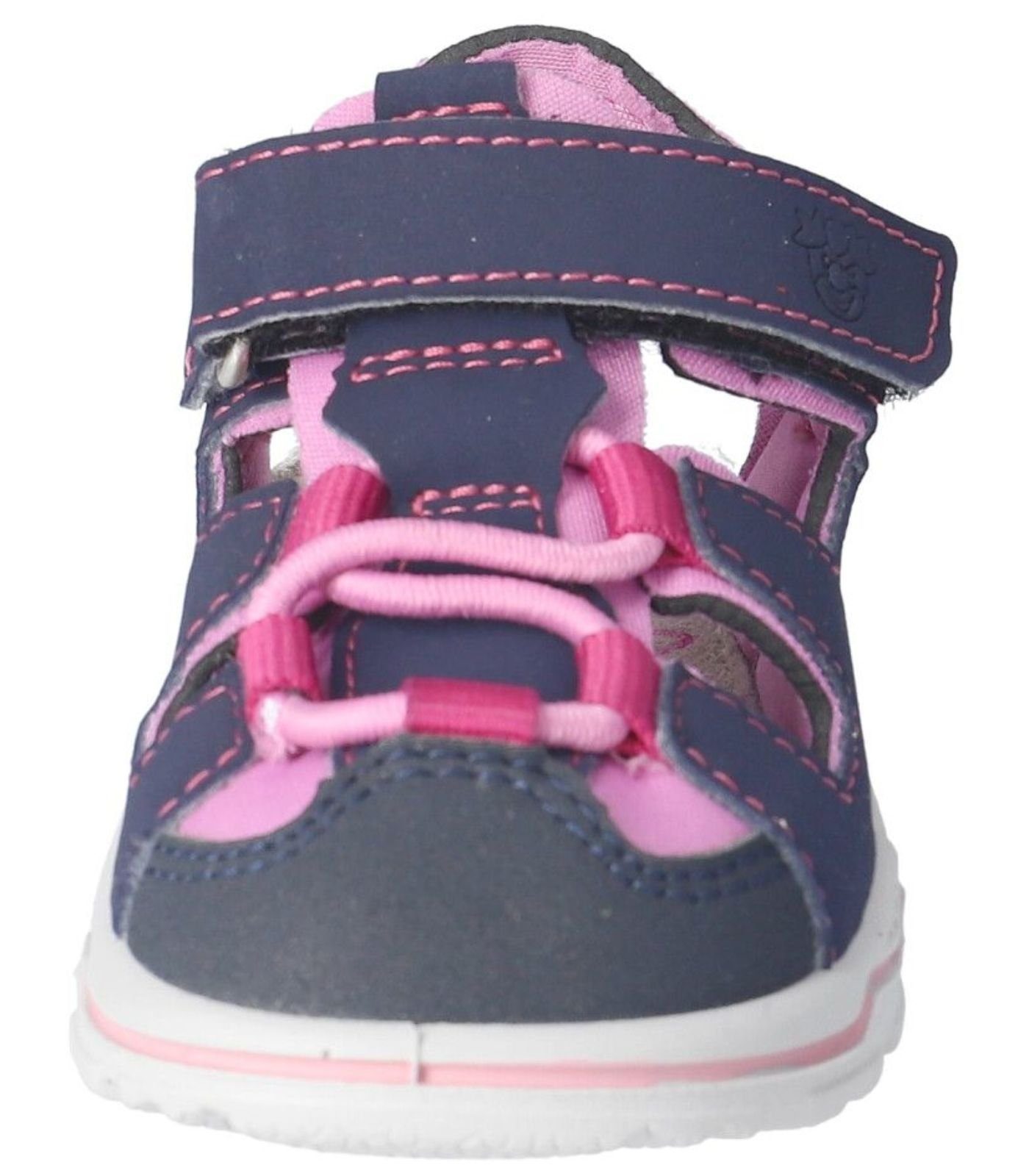 Sandalen Pink Blau Riemchensandalette Lederimitat/Textil Pepino