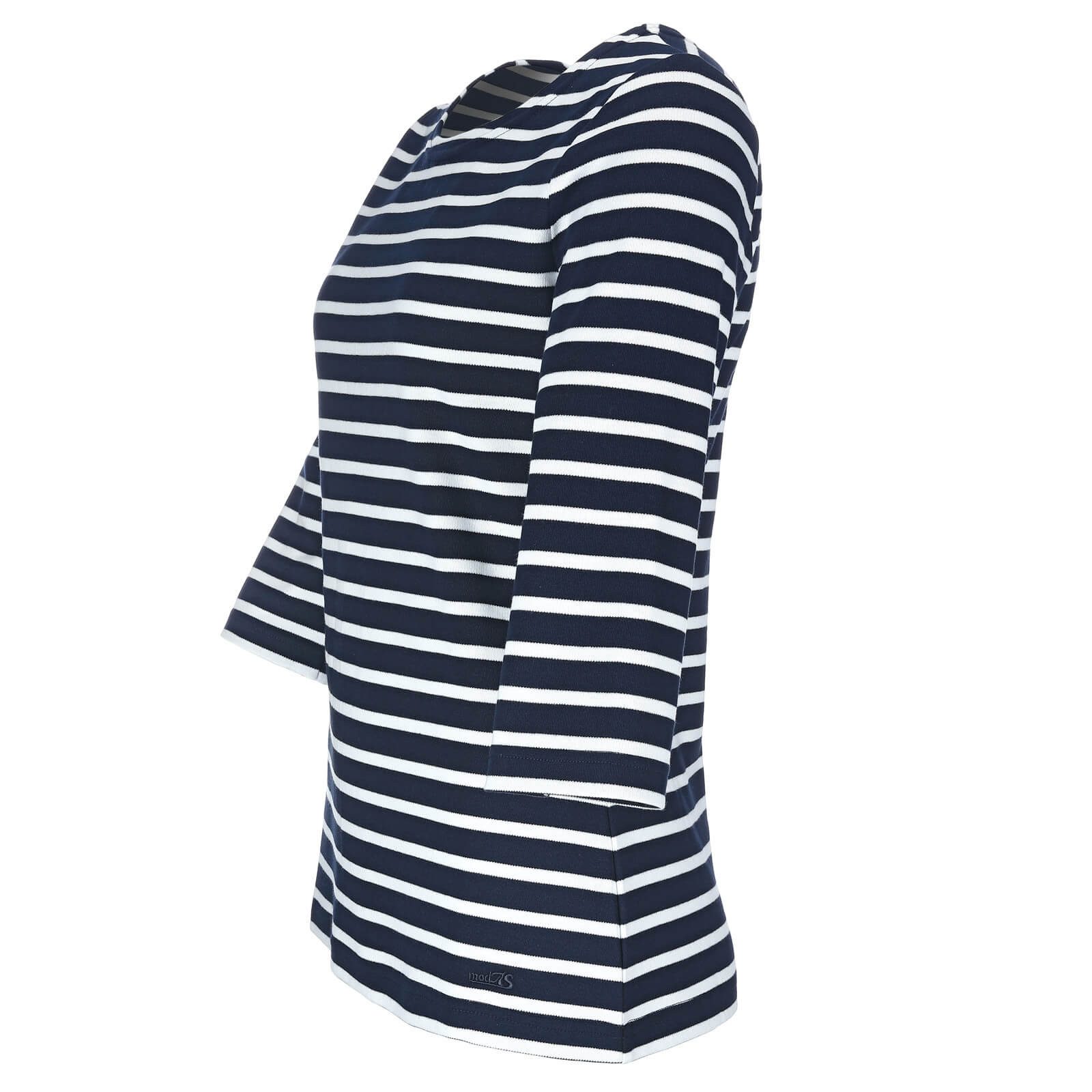 modAS 3/4-Arm-Shirt Bretonisches Damenshirt Rundhalsshirt mit Streifen aus günstig online kaufen