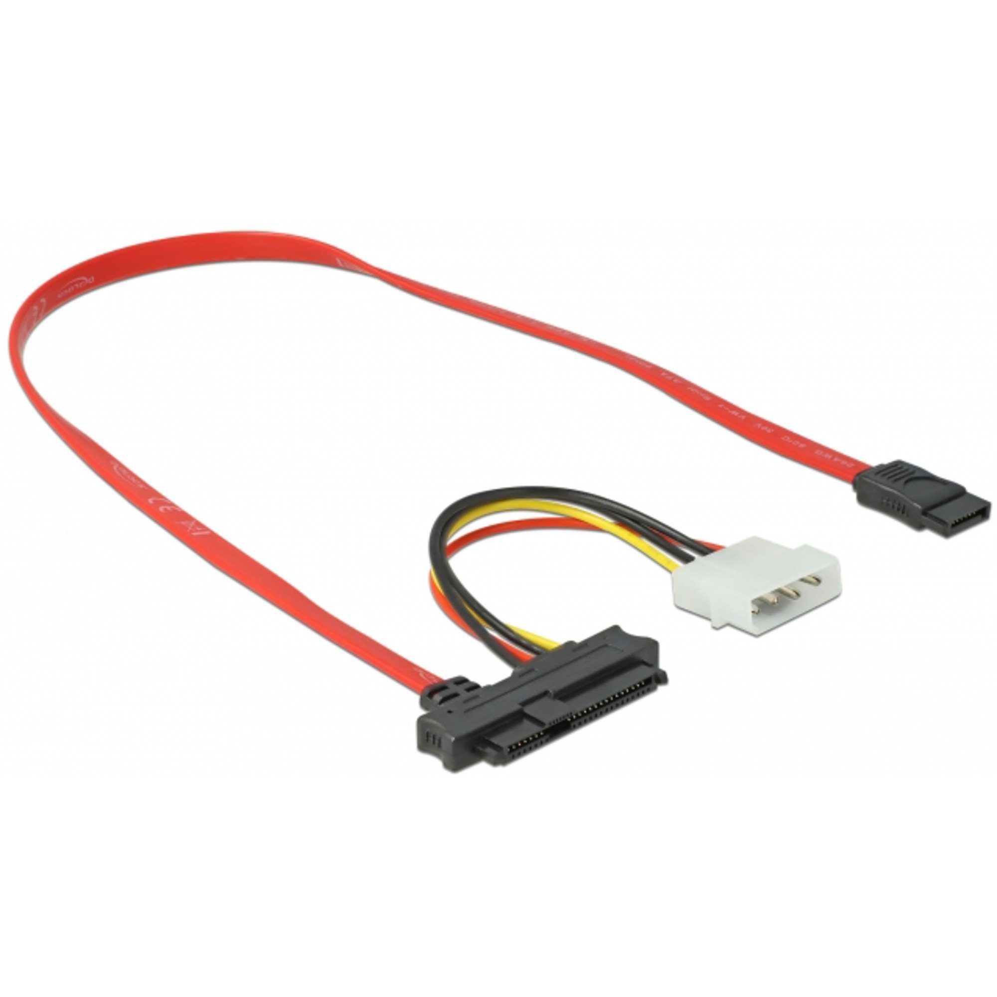 Delock DeLOCK Adapterkabel SAS SFF-8482 > SATA 7Pin, Computer-Kabel