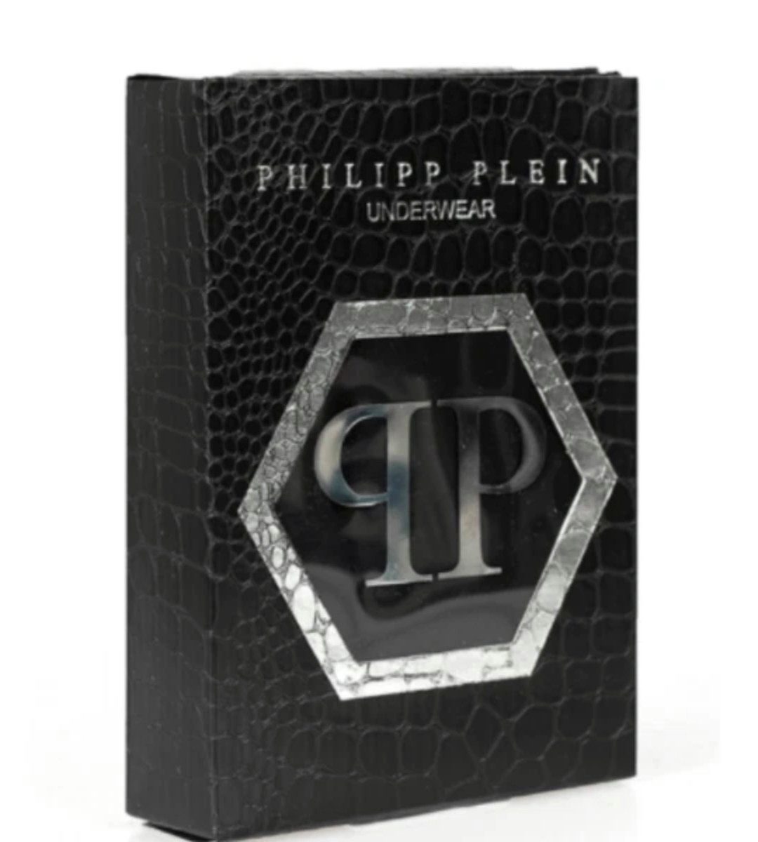 PHILIPP PLEIN Boxer 2er-Pack Herren Unterwäsche Shorts Original Verpackt in Python-Optik Geschenkbox – Bild 4 von 5