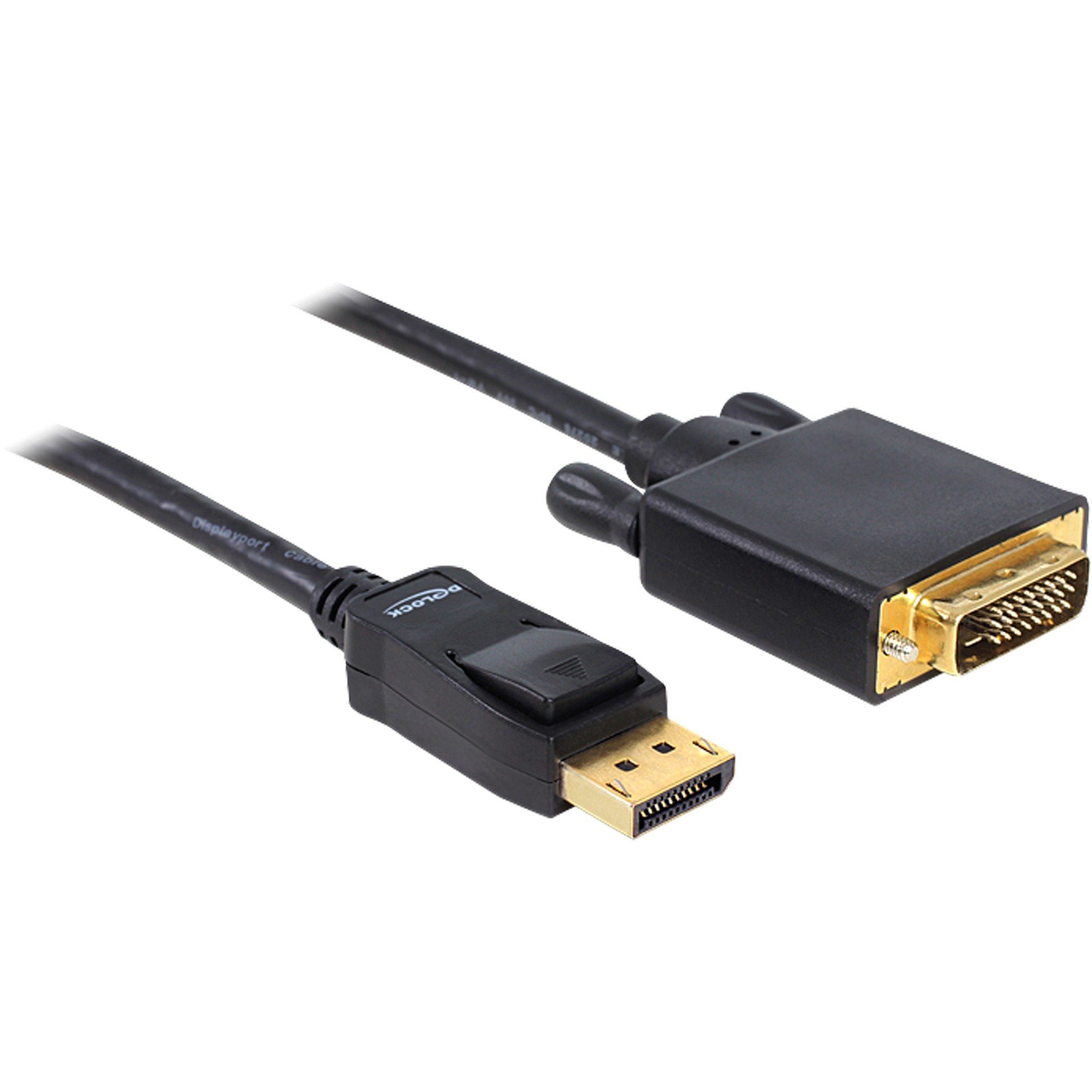 DeLOCK Adapterkabel Displayport Stecker > DVI 24+1 Video-Kabel