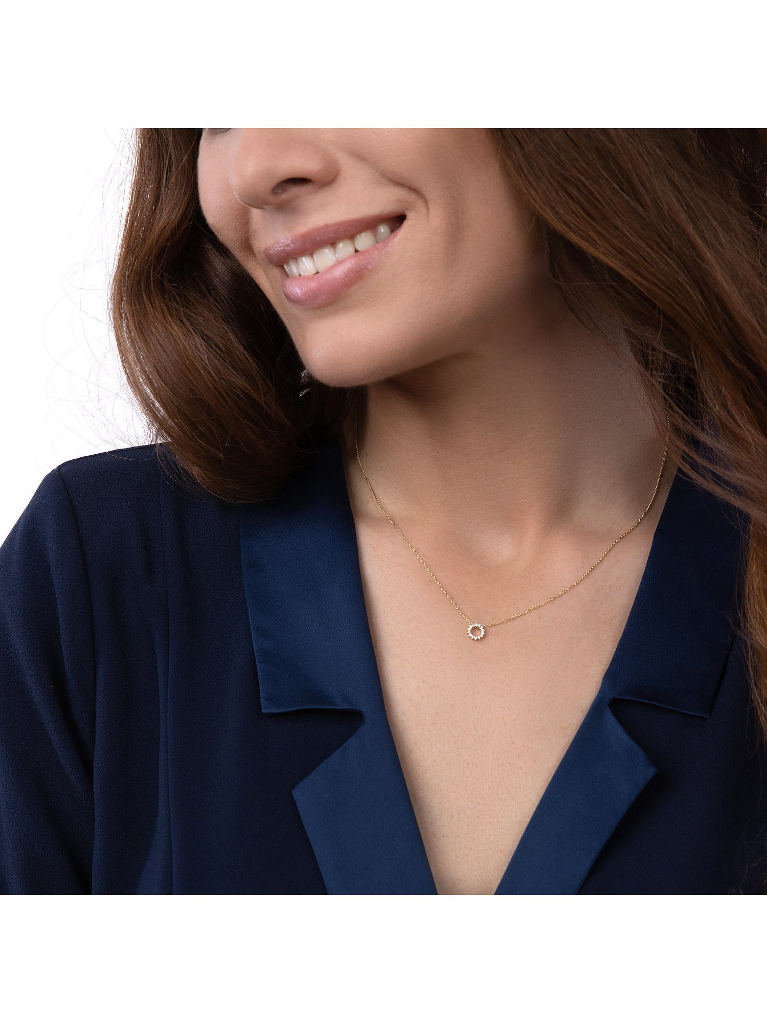 CHRIST Collier CHRIST Damen-Kette 375er ...