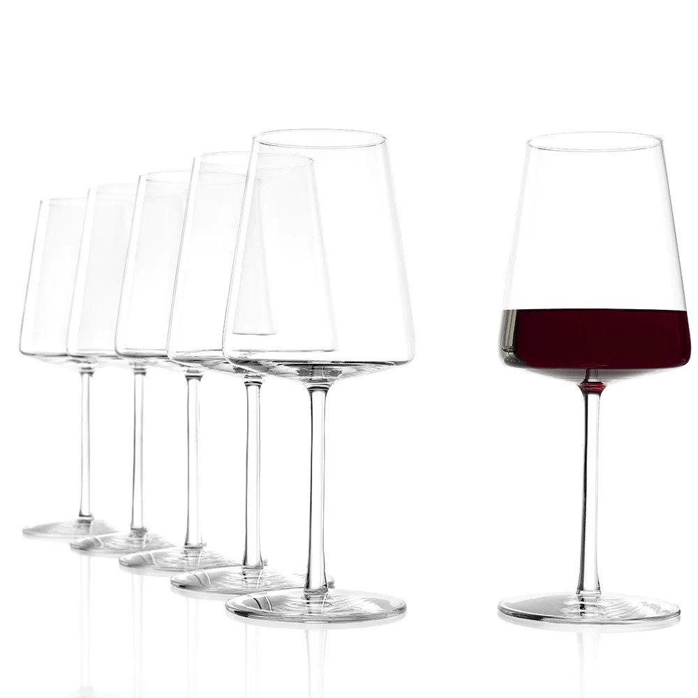 Stölzle Weinglas Stölzle Lausitz Power Rotweinkelch 6er Set, Glas