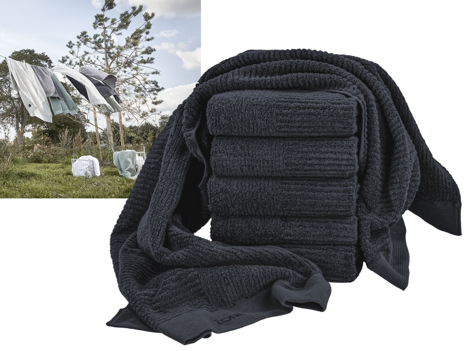 Zone Denmark Badetuch Classic, Baumwollstoff (kein günstig online kaufen