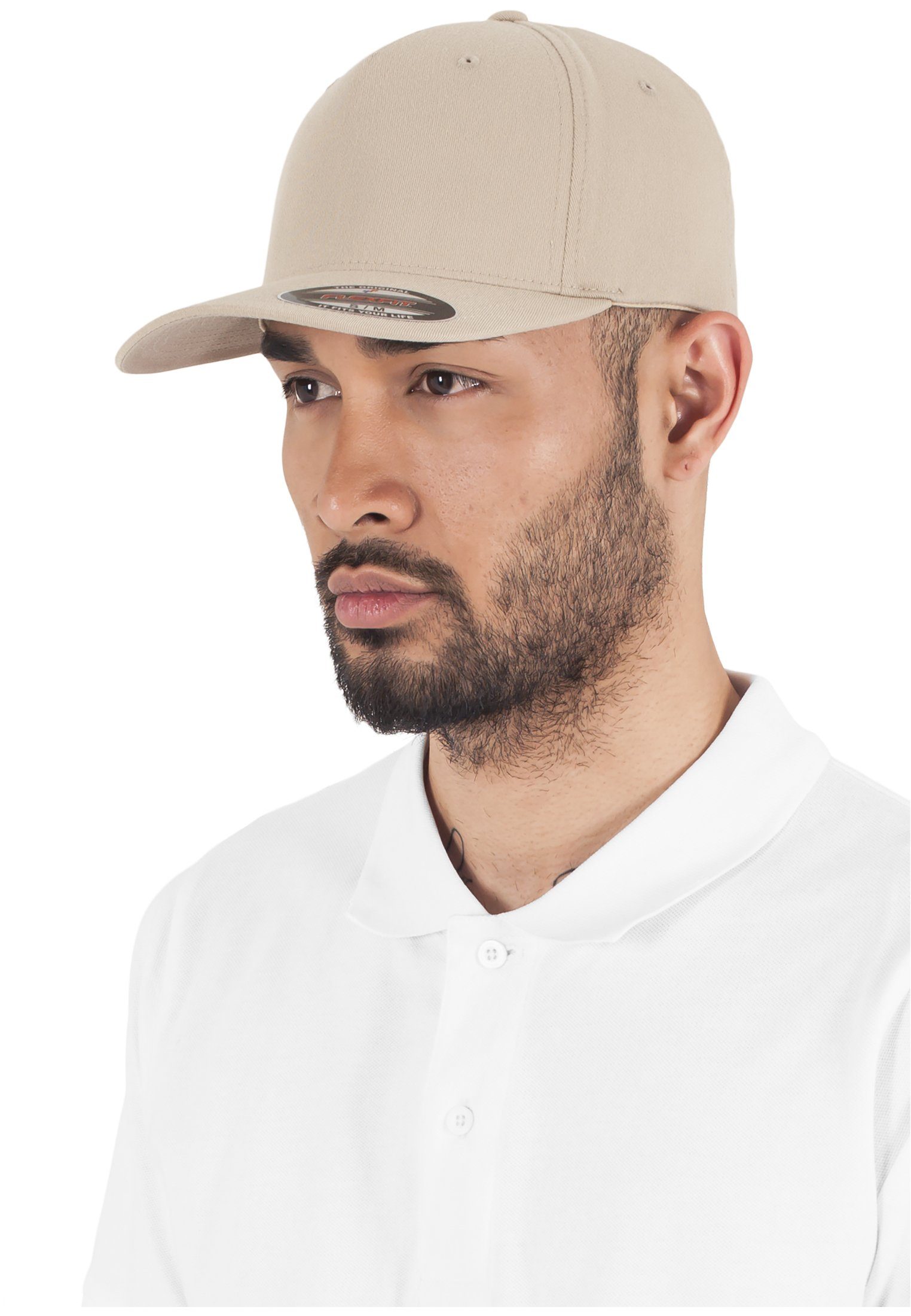 Flexfit Flex Cap Accessoires Flexfit 5 Panel khaki | 