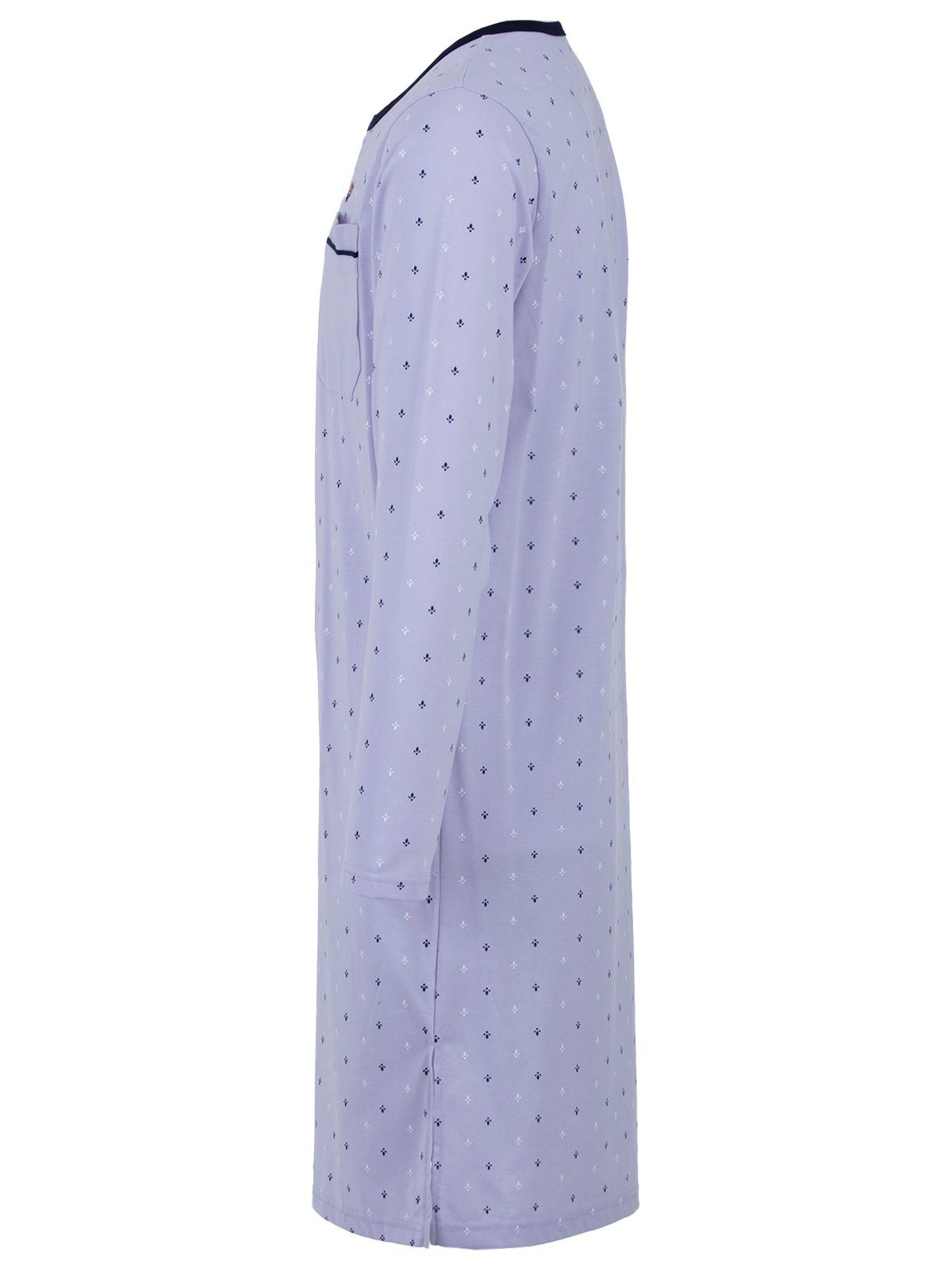 Henry Terre Nachthemd Nachthemd Langarm - Lilie günstig online kaufen