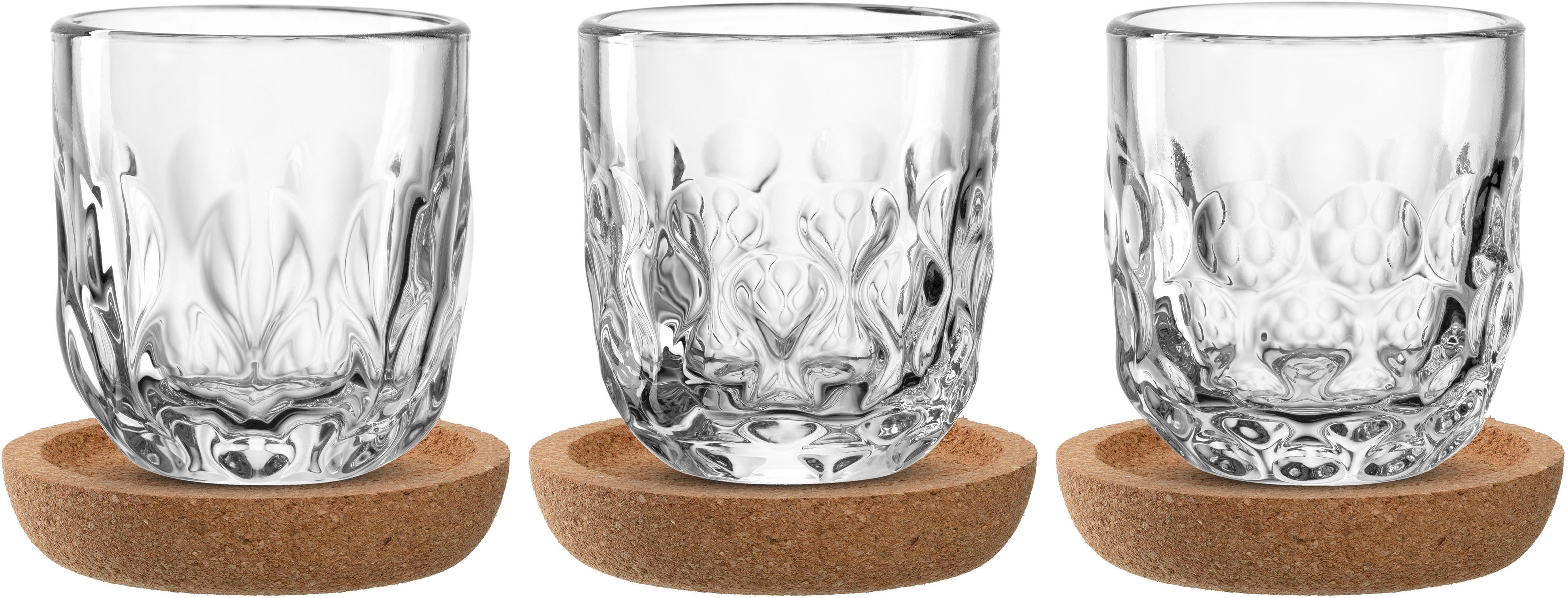 Gläser-Set Espresso-Set GOCCE, 90 ml, 6-teilig