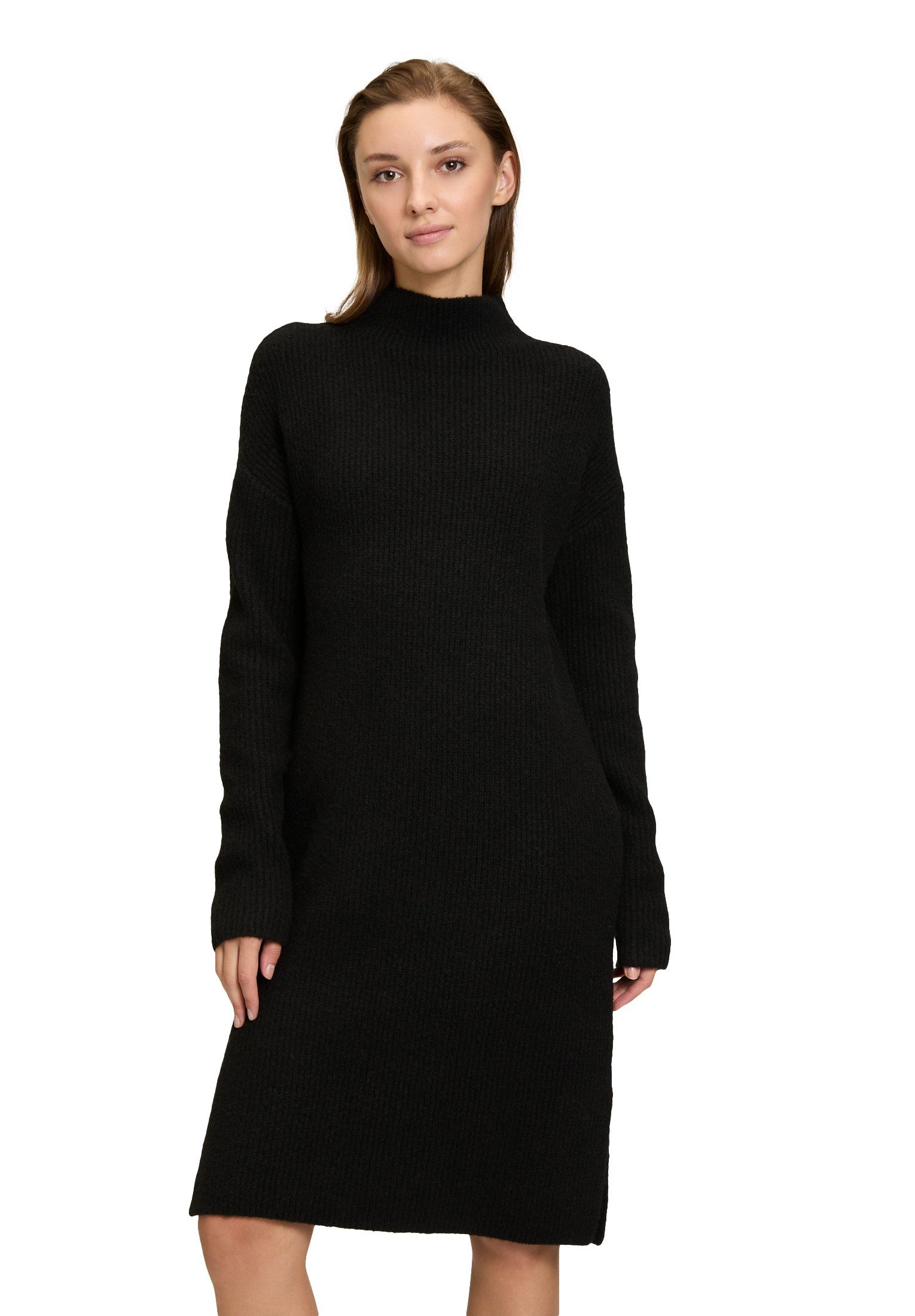 Cartoon Strickkleid Damen Strickkleid mit Kragen günstig online kaufen