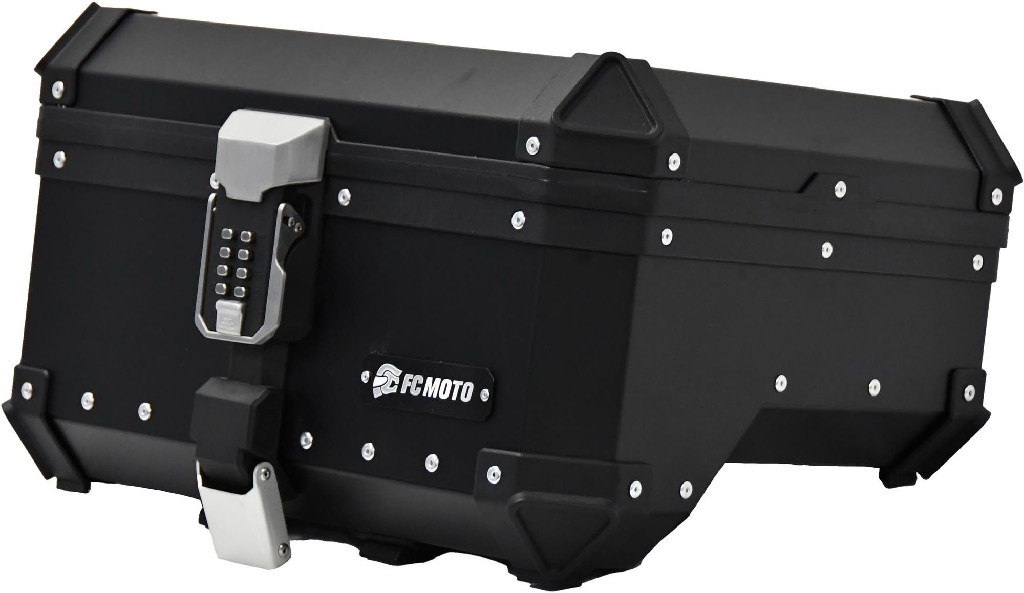 FC-Moto Handgepäck-Topcase Terreno X 38 L Keyless Alu Seitenkoffer rechts mit Cutout, Hartschalenkonstruktion,wasserdicht