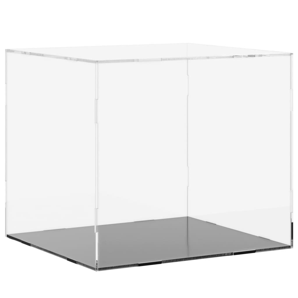vidaXL Glasvitrine Vitrine Transparent 40x36x35 cm Acryl