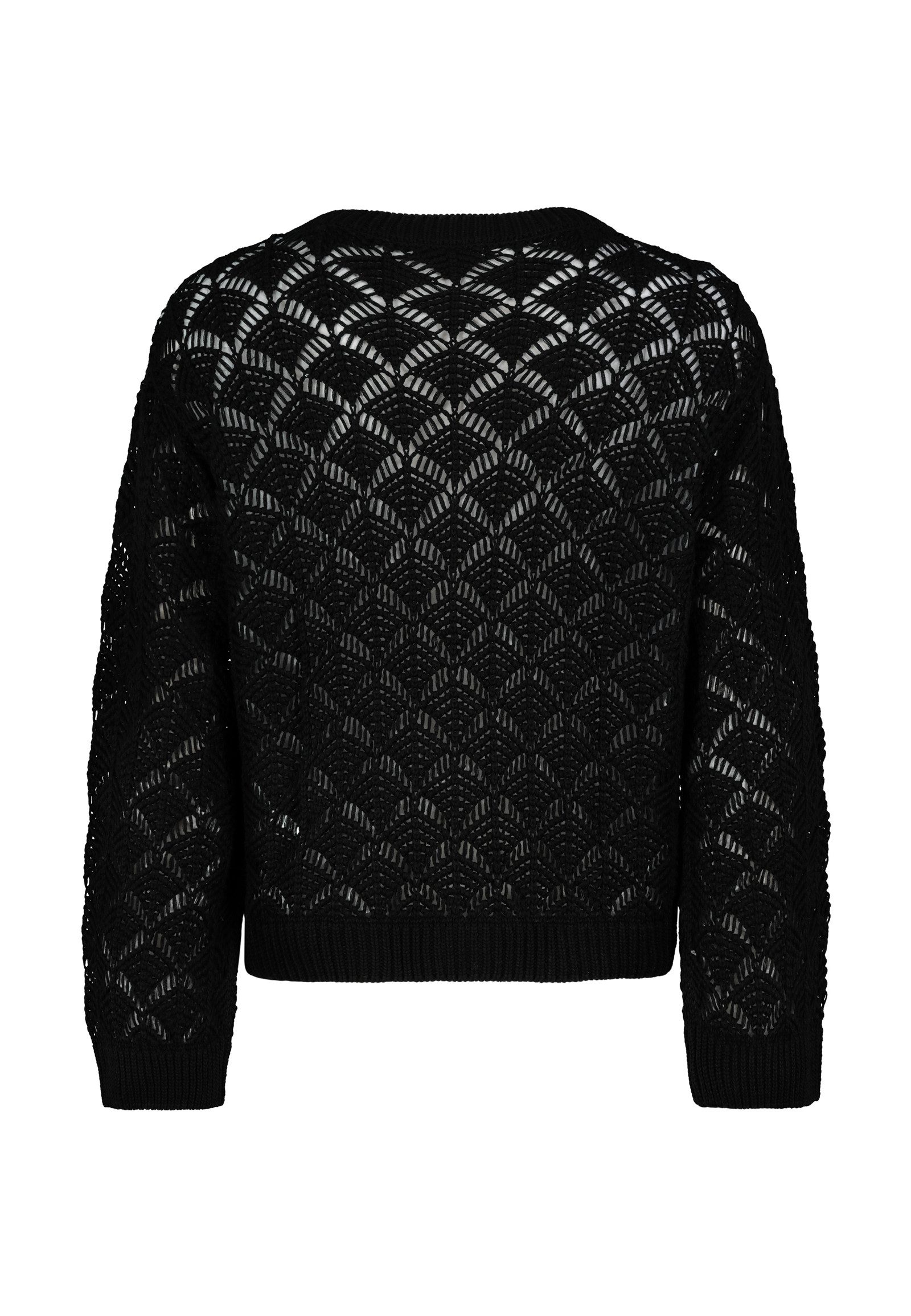 Eight2Nine Strickjacke Damen Cardigan mit feinem Ajour-Strickmuster günstig online kaufen
