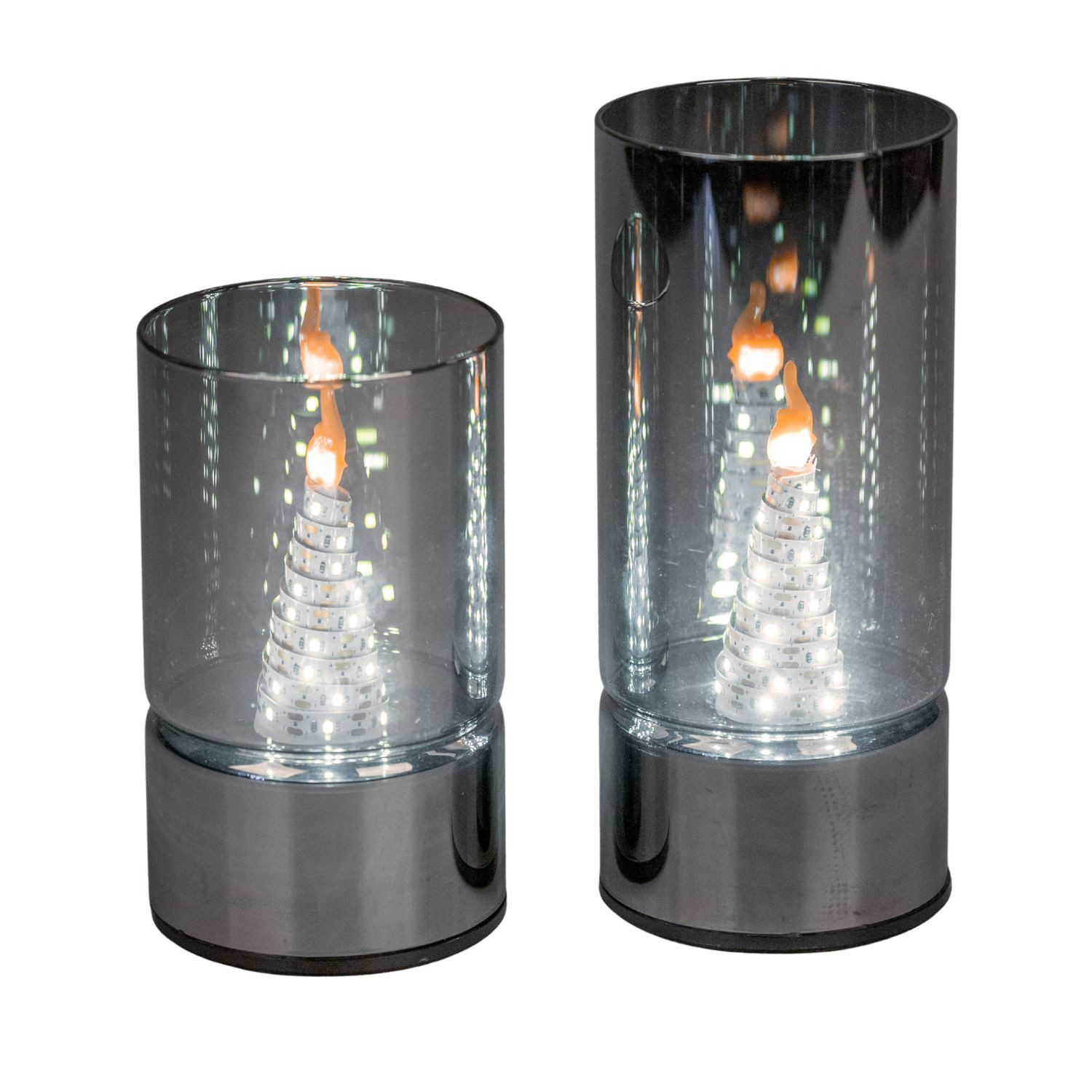 formano LED Dekolicht Magic, LED, Mit Timerfunktion, Silber, Baum, H: 20cm