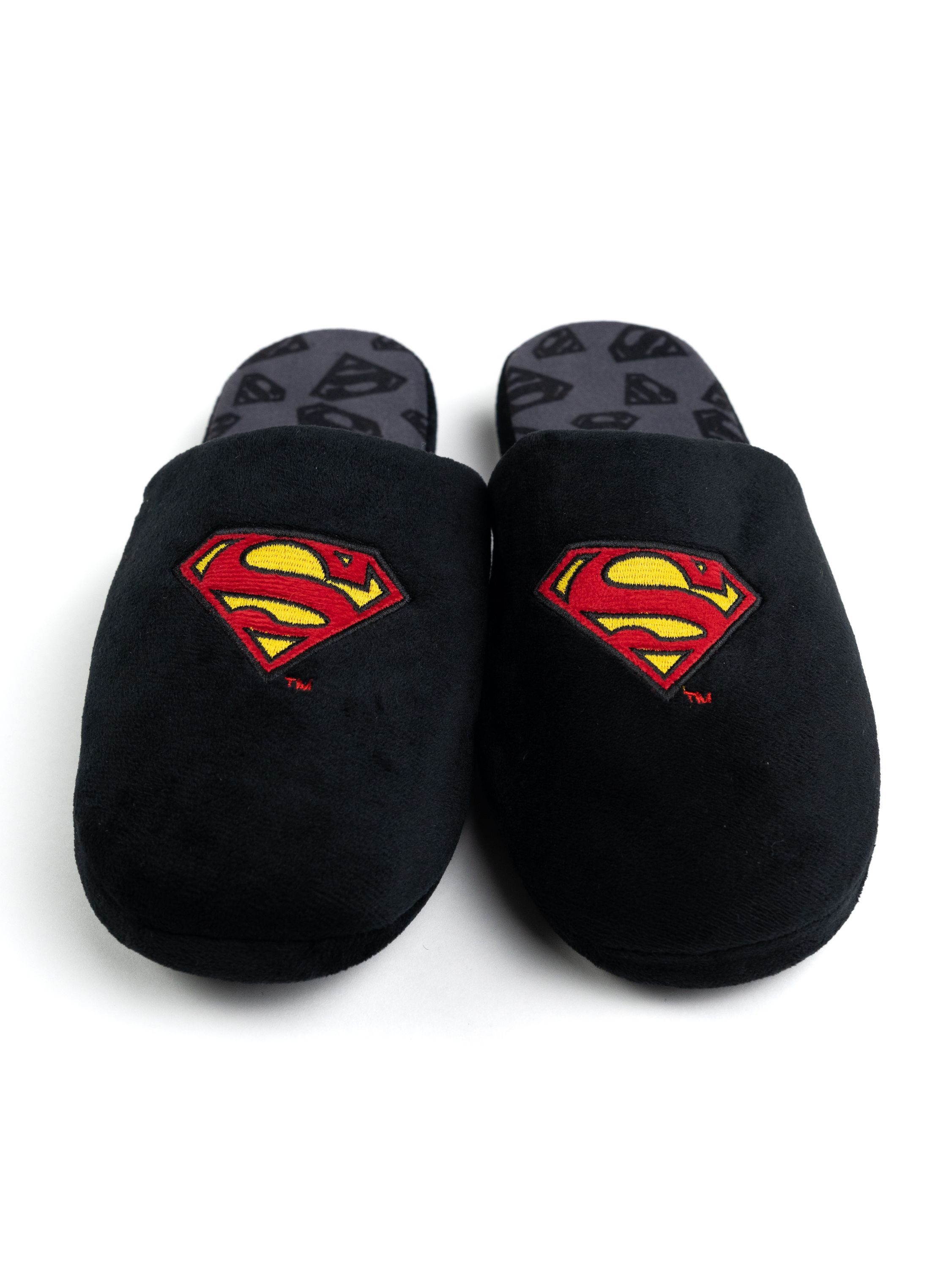 United Labels® DC Comics Superman Hausschuhe Puschen Schlappen Slipper Pantoffeln Hausschuh
